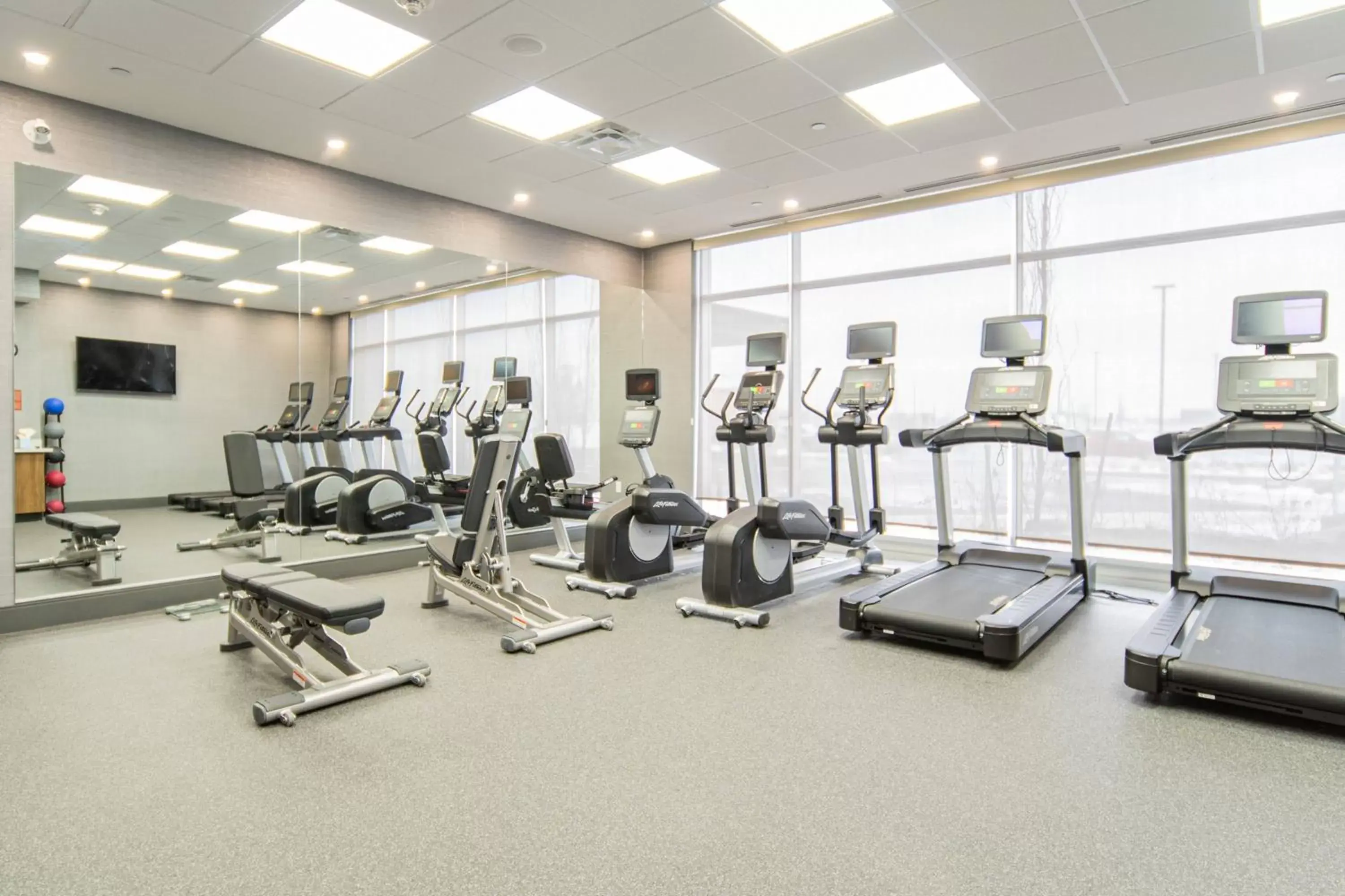 Fitness centre/facilities, Fitness Center/Facilities in TownePlace Suites by Marriott Brantford and Conference Centre
