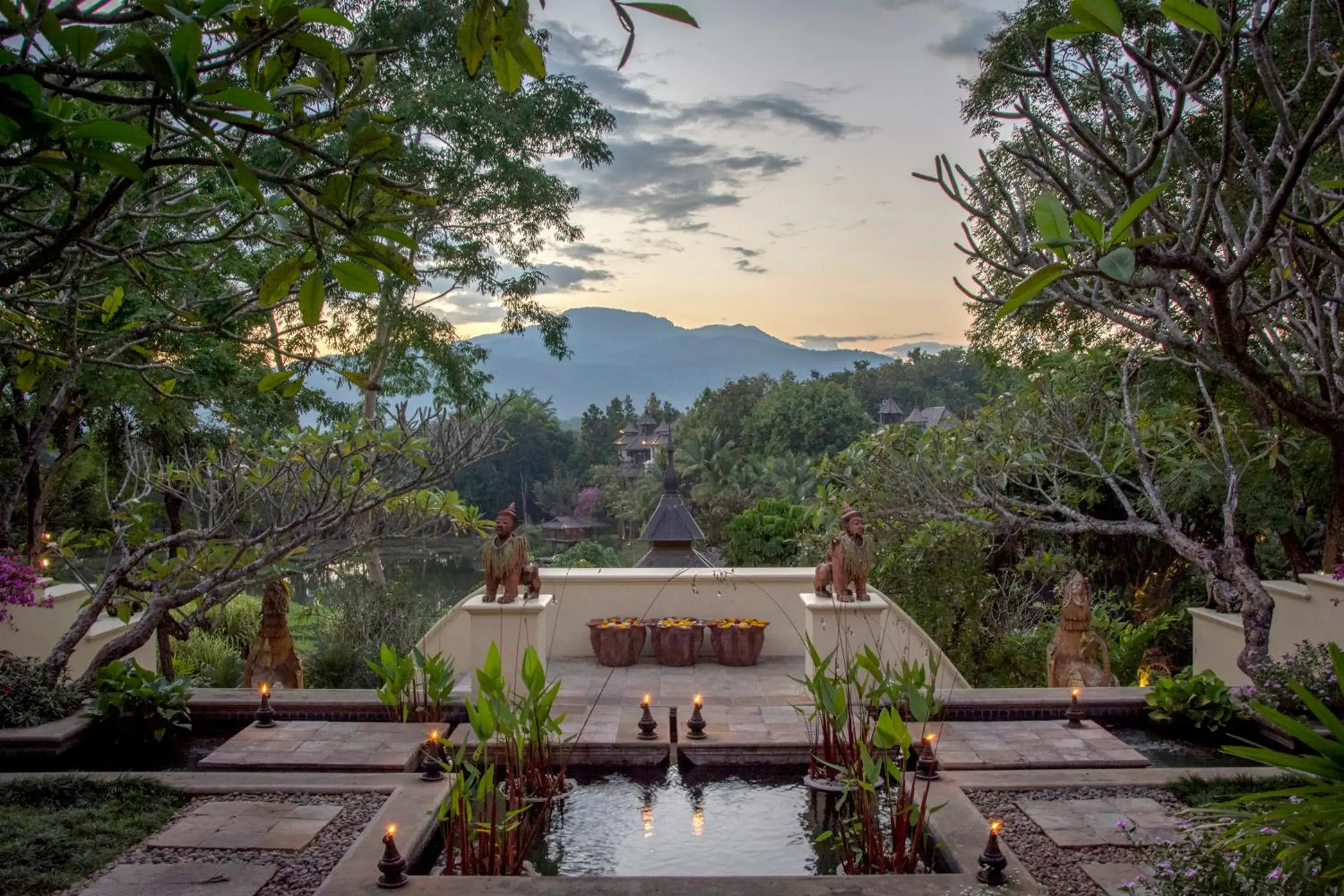 Lobby or reception in Four Seasons Resort Chiang Mai