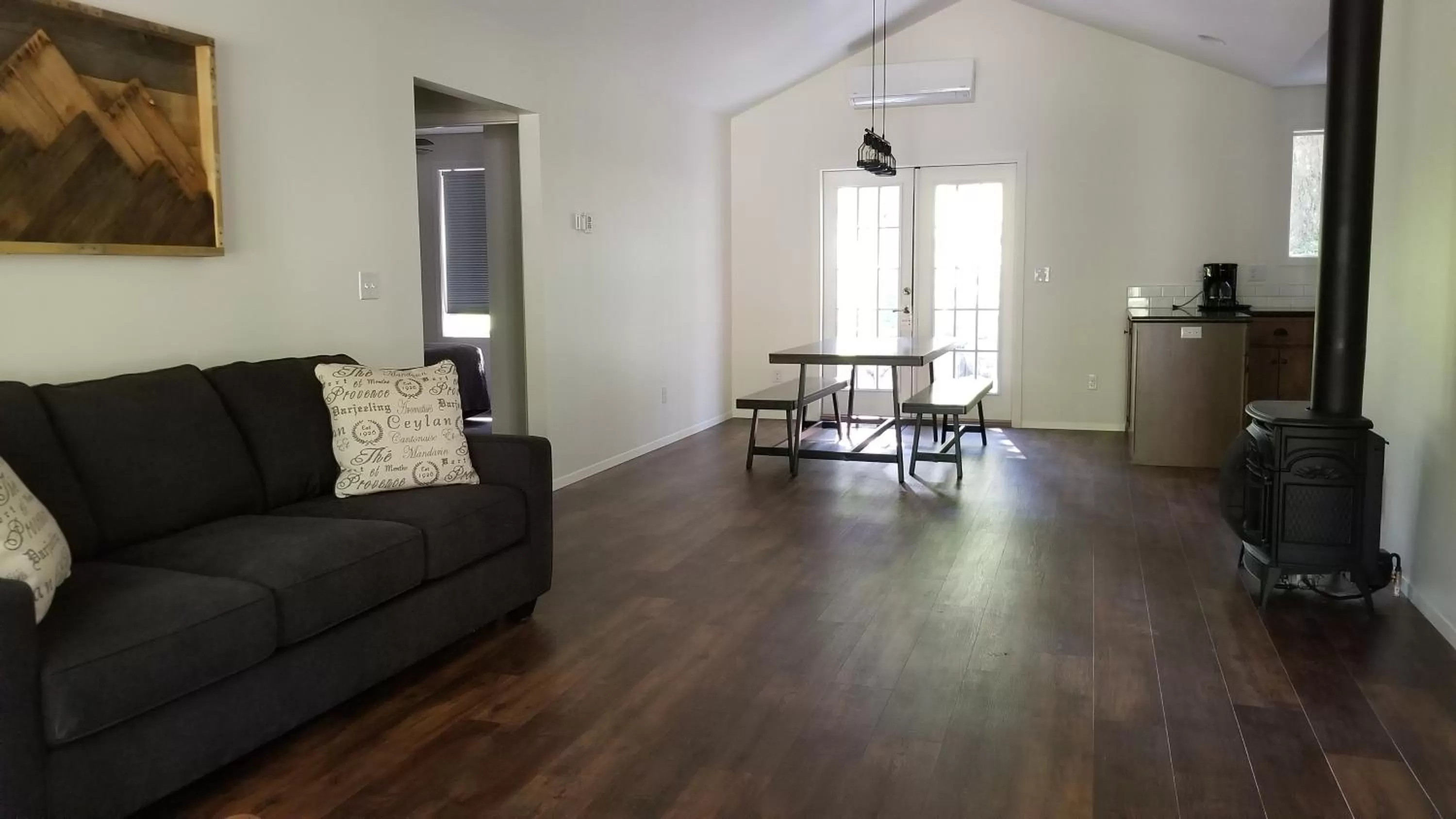 Living room in Eagle Cap Chalets