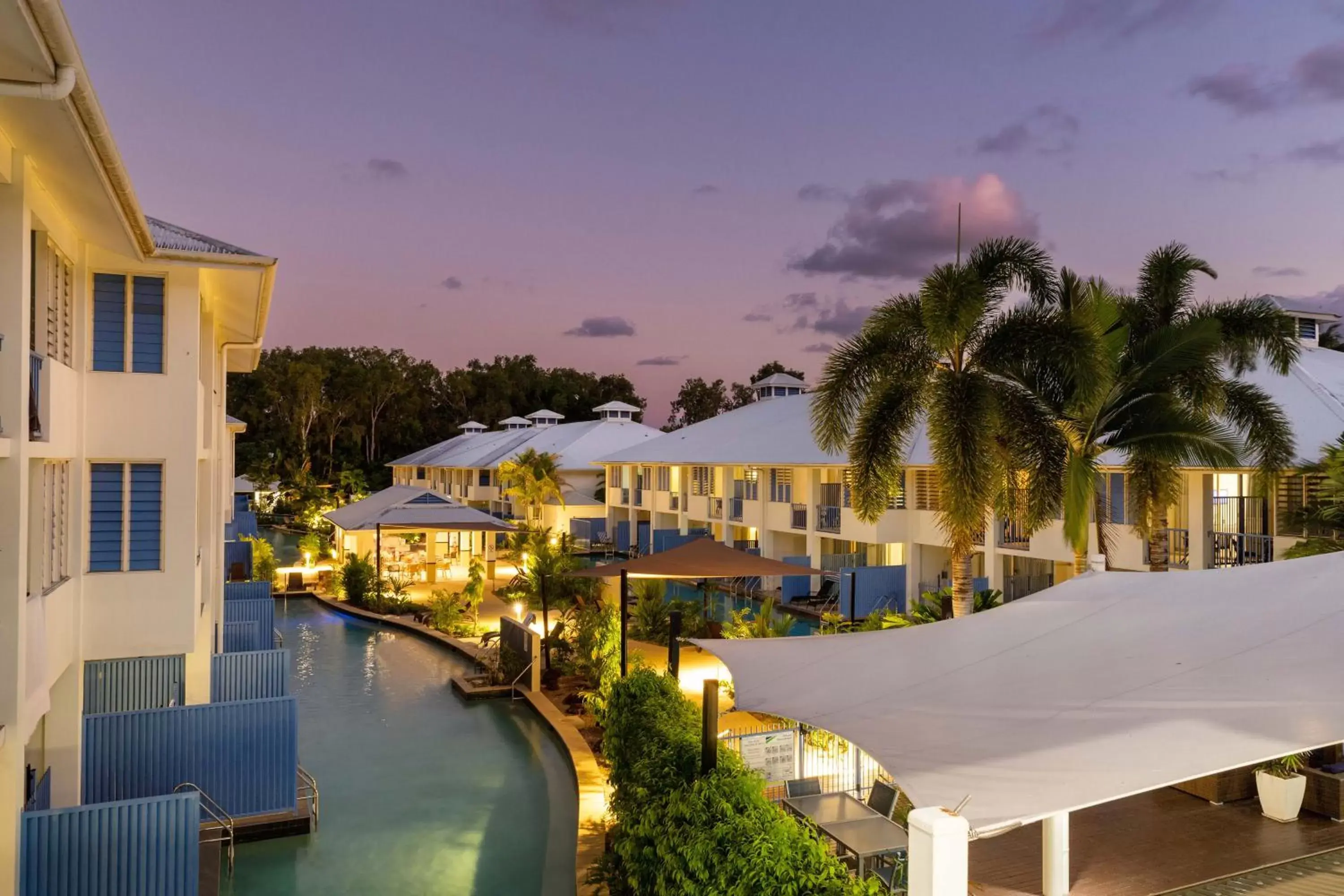 View (from property/room), Pool View in Silkari Lagoons Port Douglas