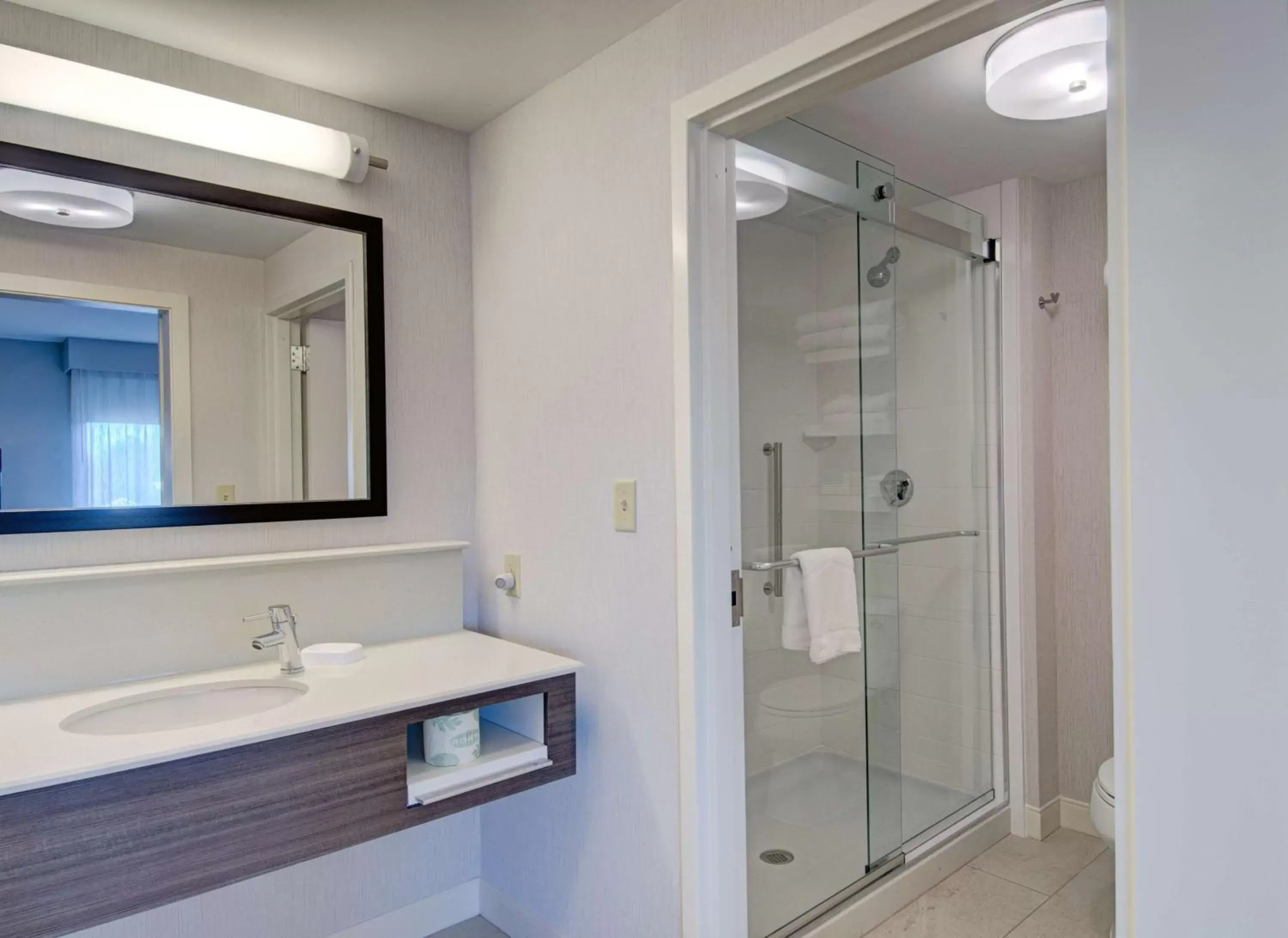 Bathroom in Hampton Inn Boston - Westborough Bathroom in Hampton Inn Boston - Westborough