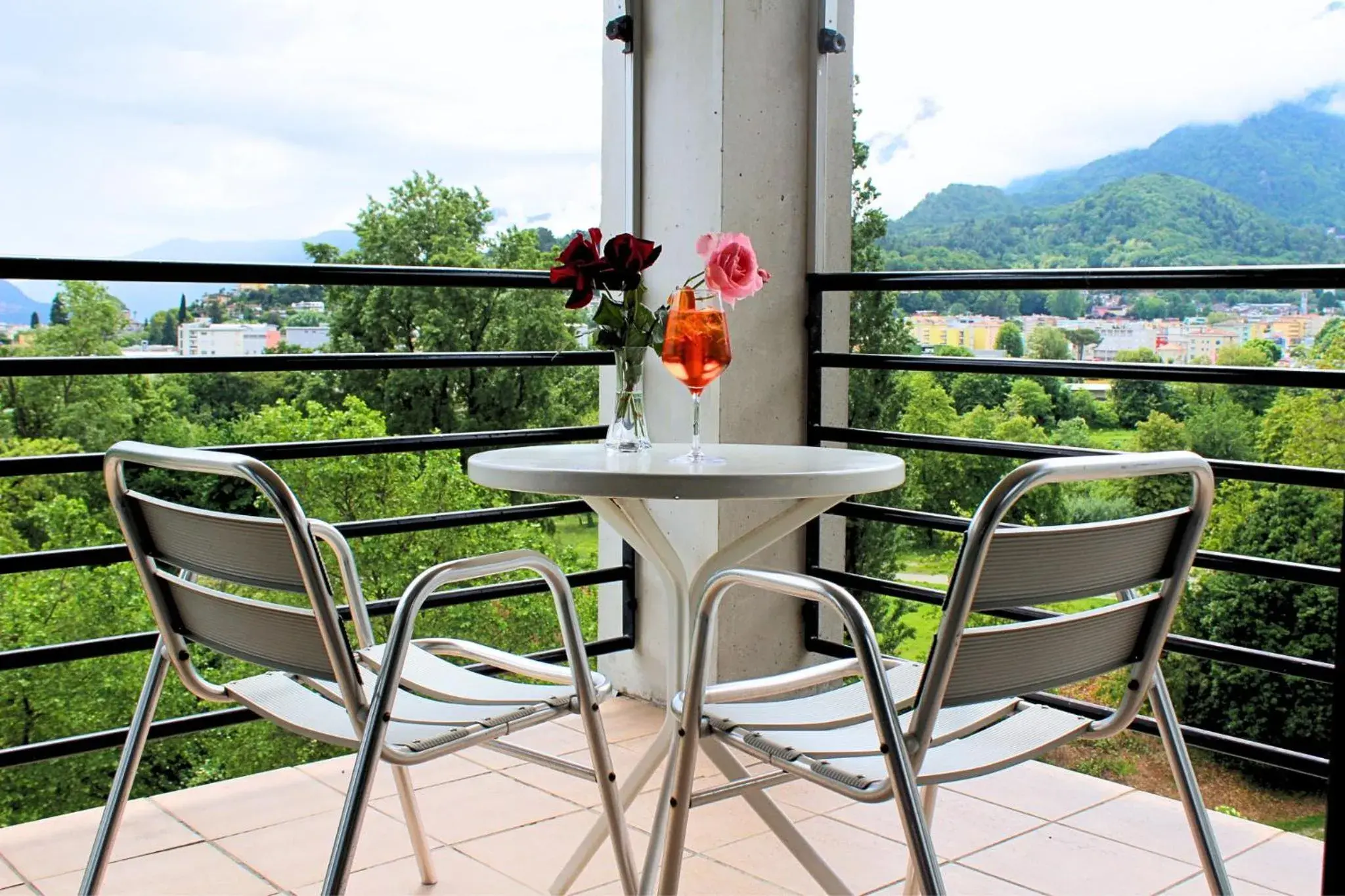 Balcony/Terrace in Garni Nessi