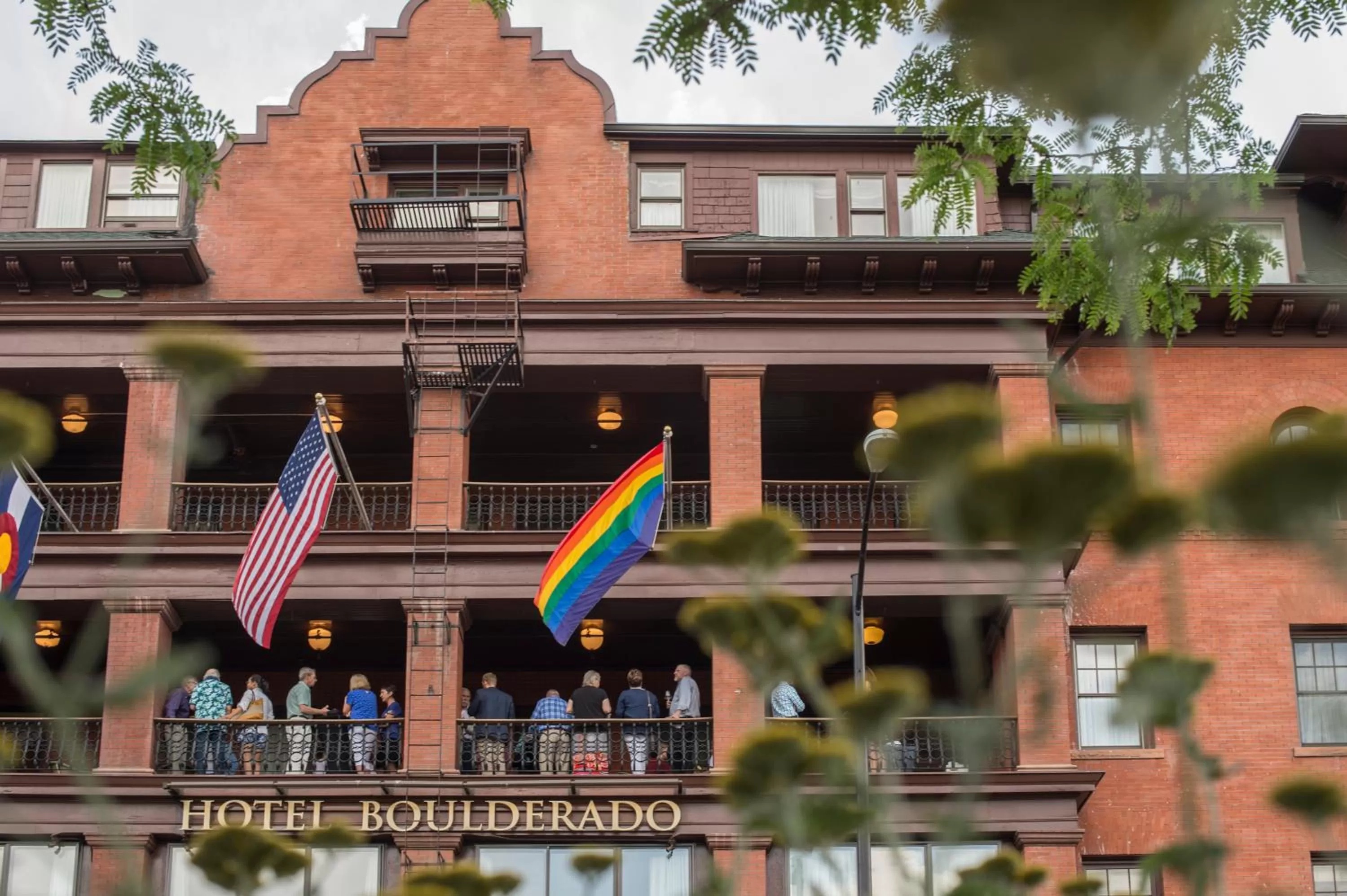 Facade/entrance in Hotel Boulderado