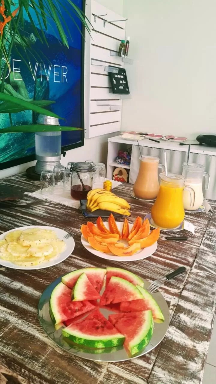 Food in A Casa Morro do Moreno