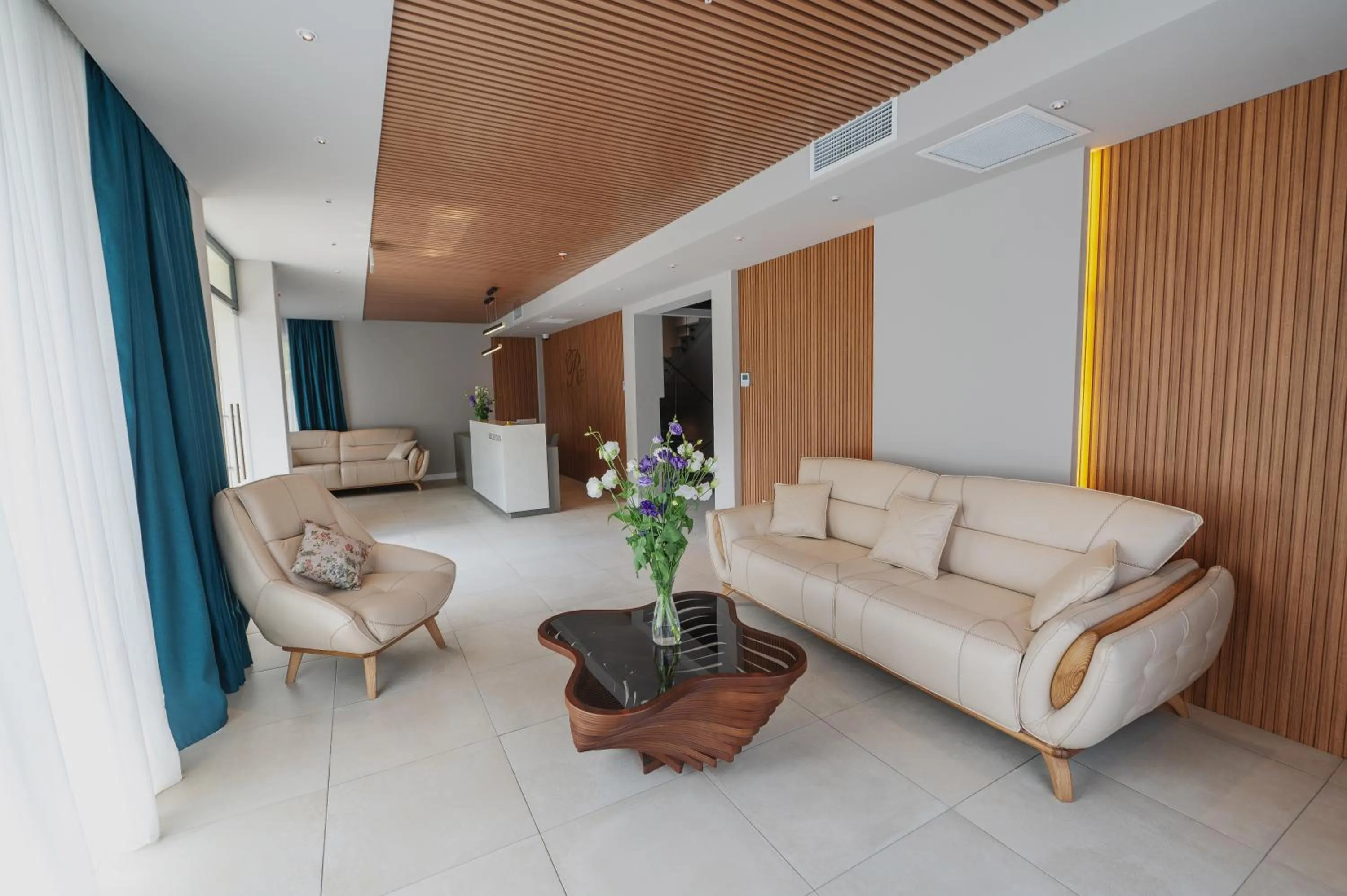 Seating area in Ritsa Resort