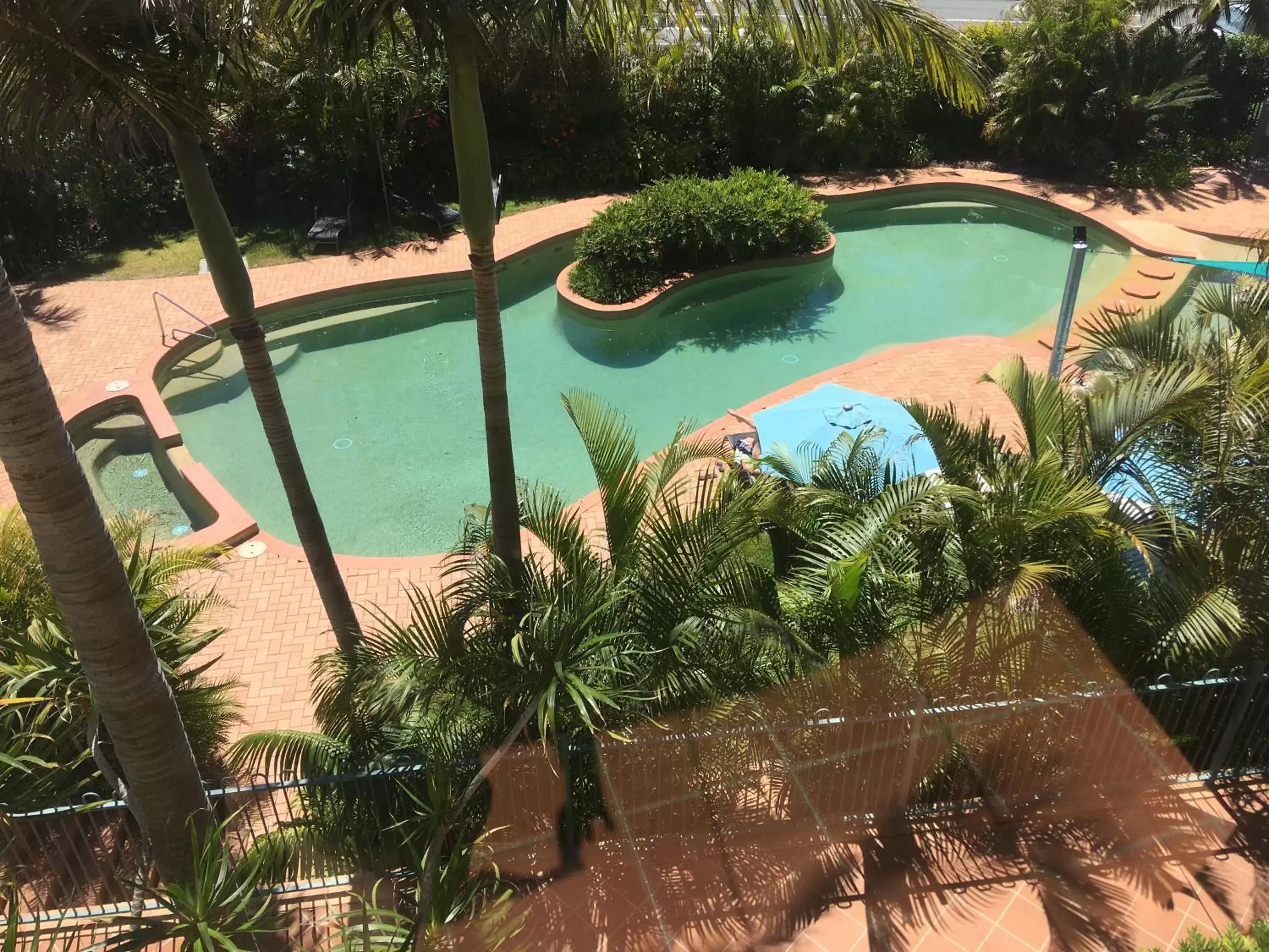 Pool View in Town Beach Beachcomber Resort