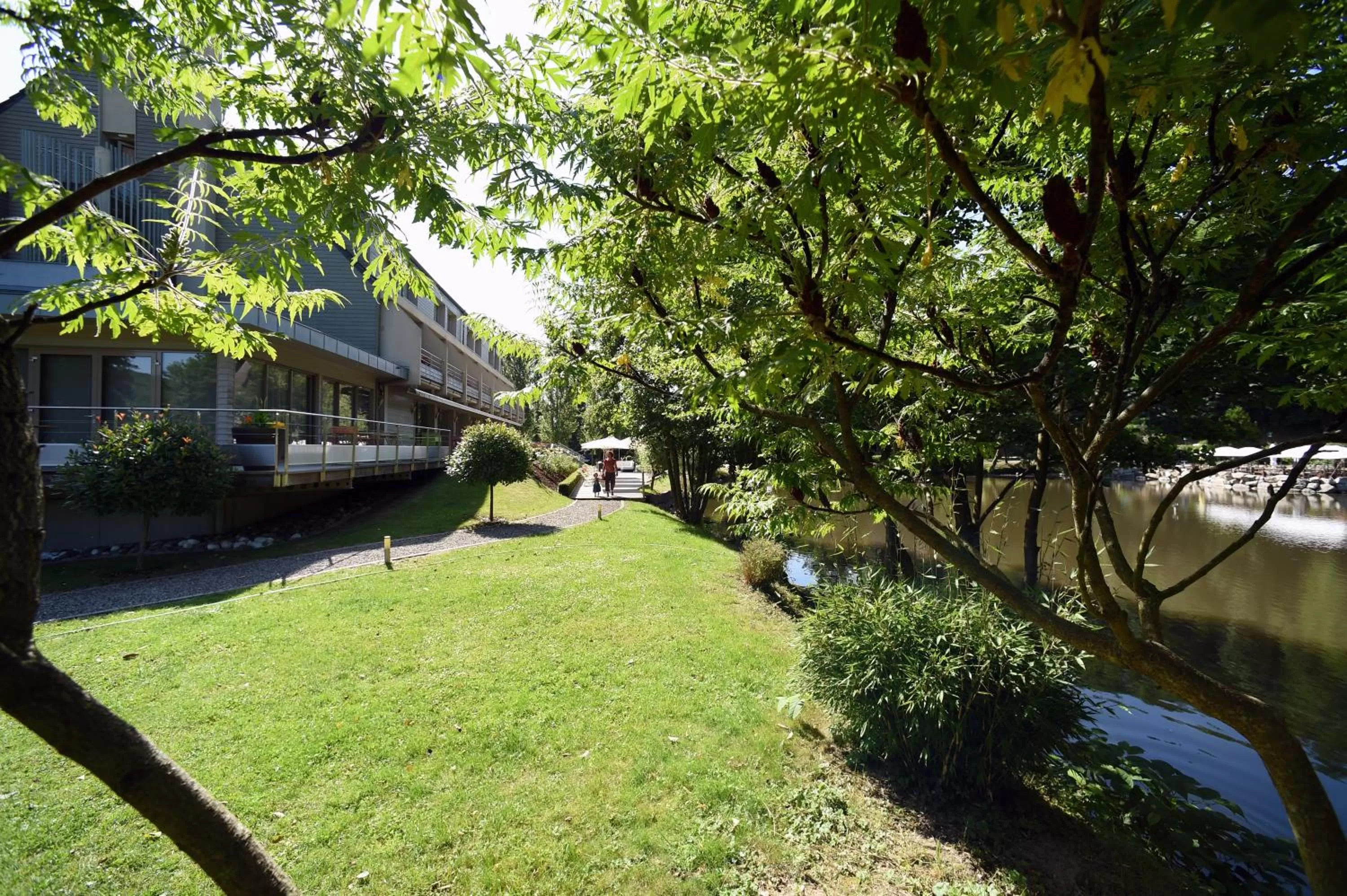 Garden in Hôtel Les Rives
