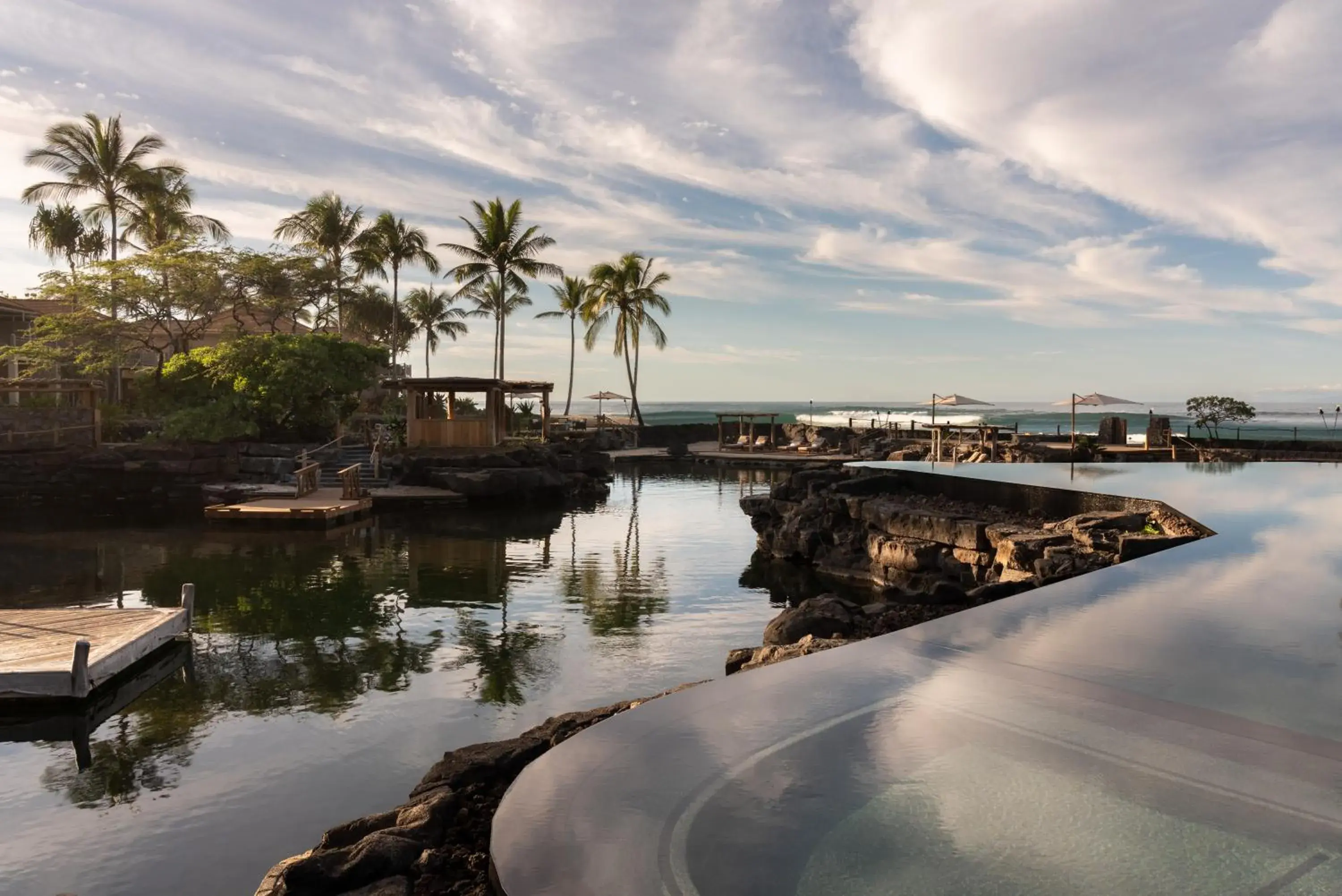 Swimming pool in Four Seasons Resort Hualalai