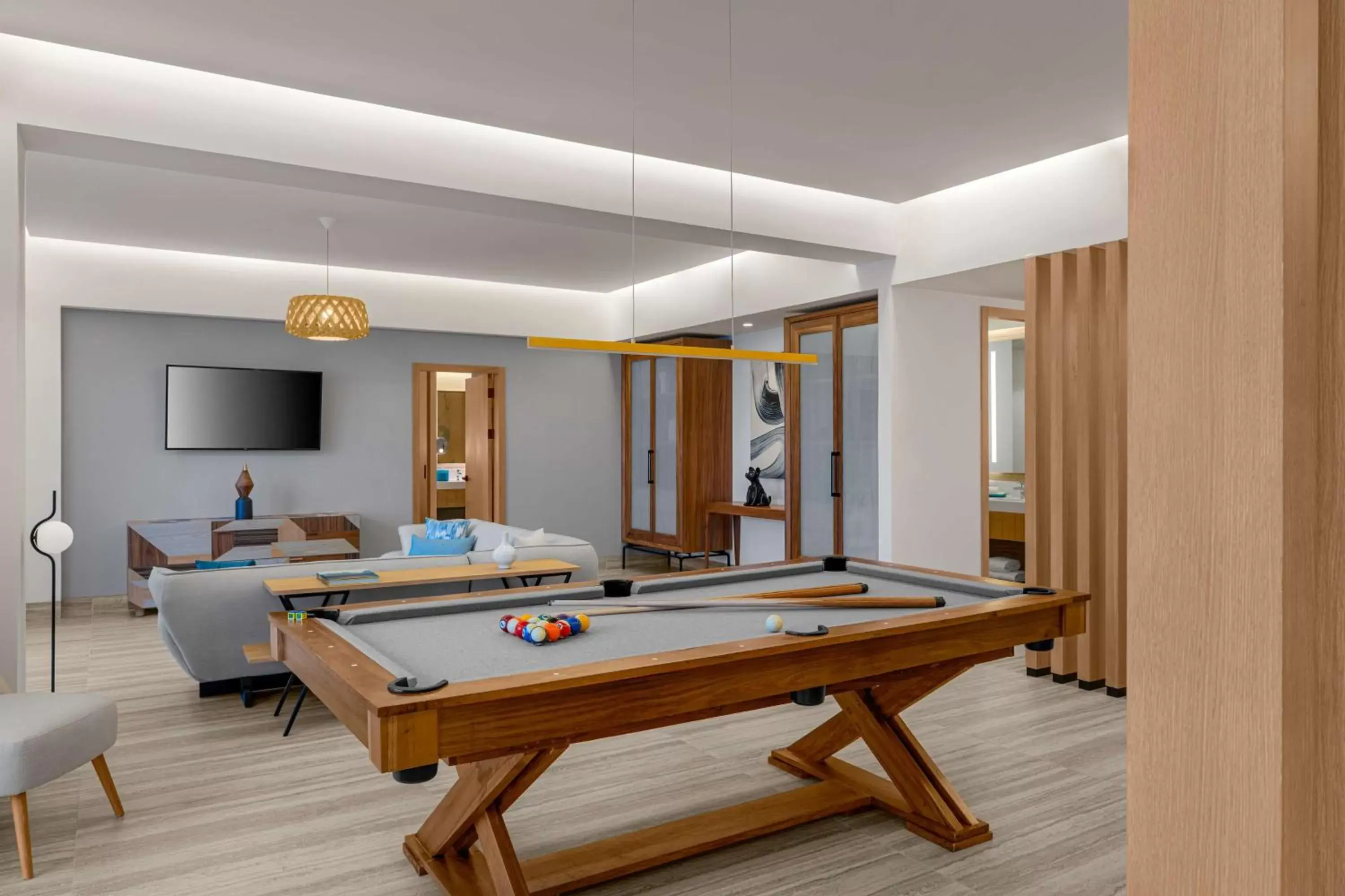 Living room in Hilton Tulum Riviera Maya All-Inclusive Resort