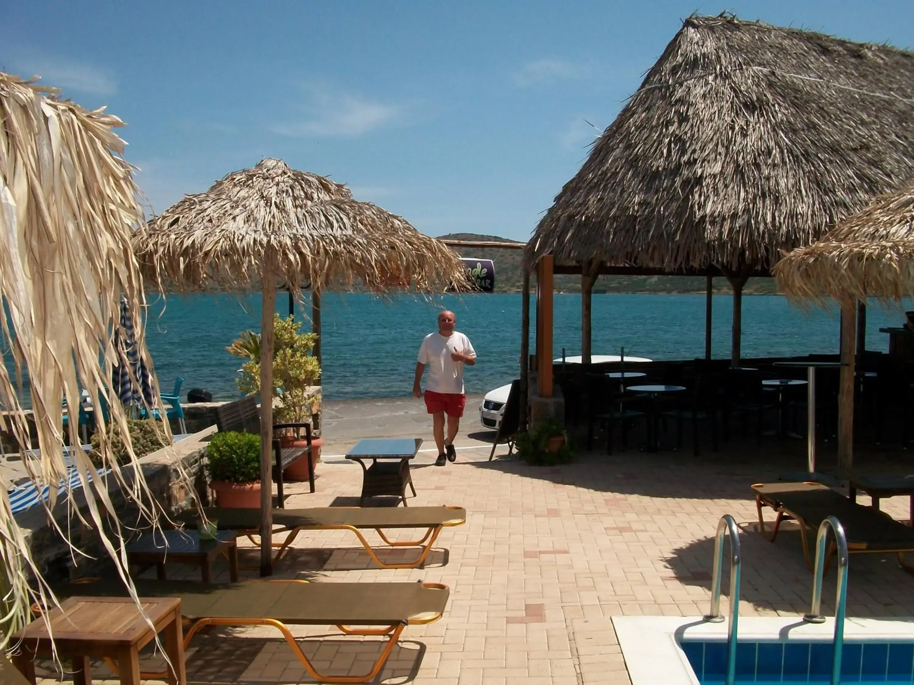 Lounge or bar in Elounda Sunrise Apartments