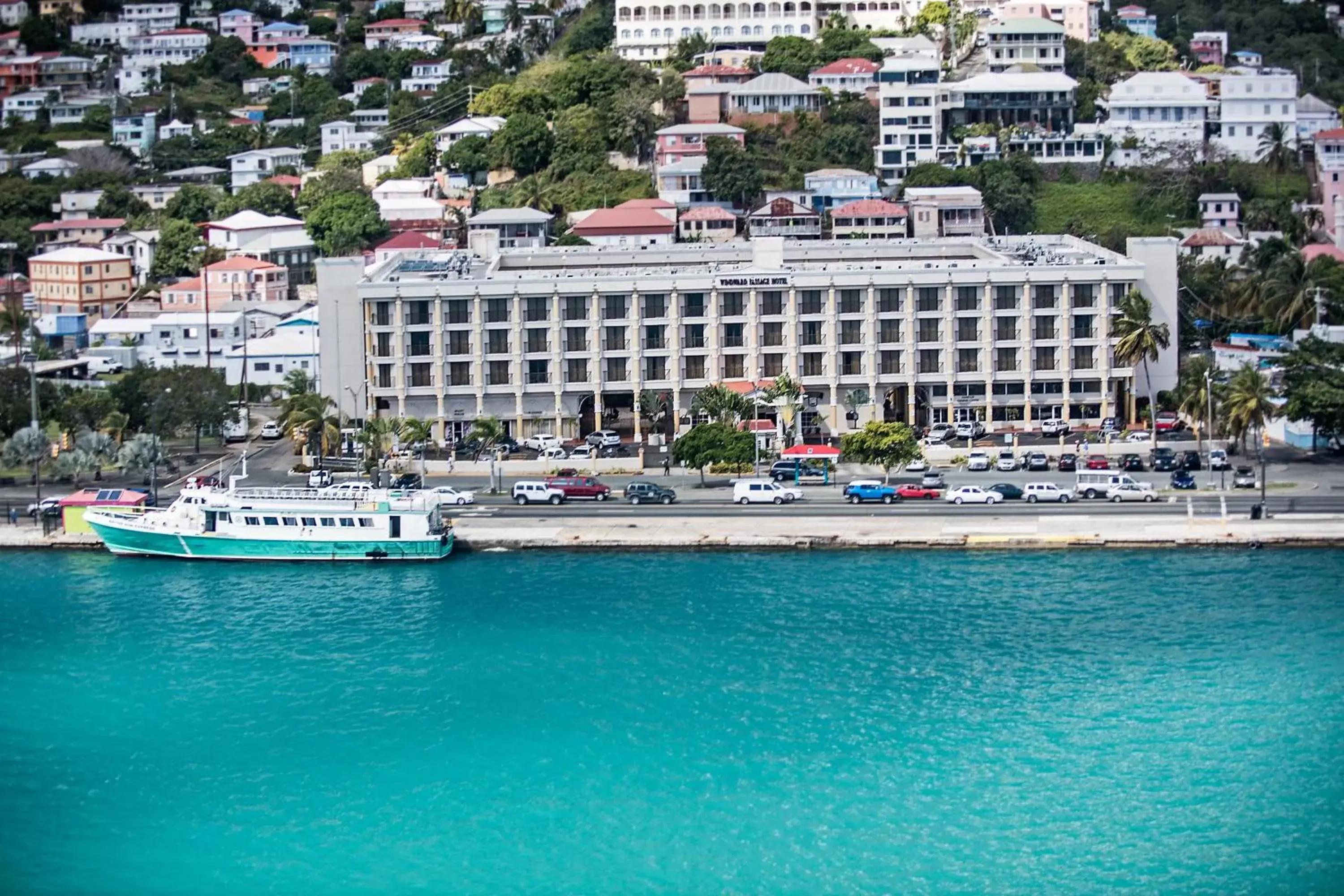 Sea view, Bird's-eye View in Windward Passage Hotel