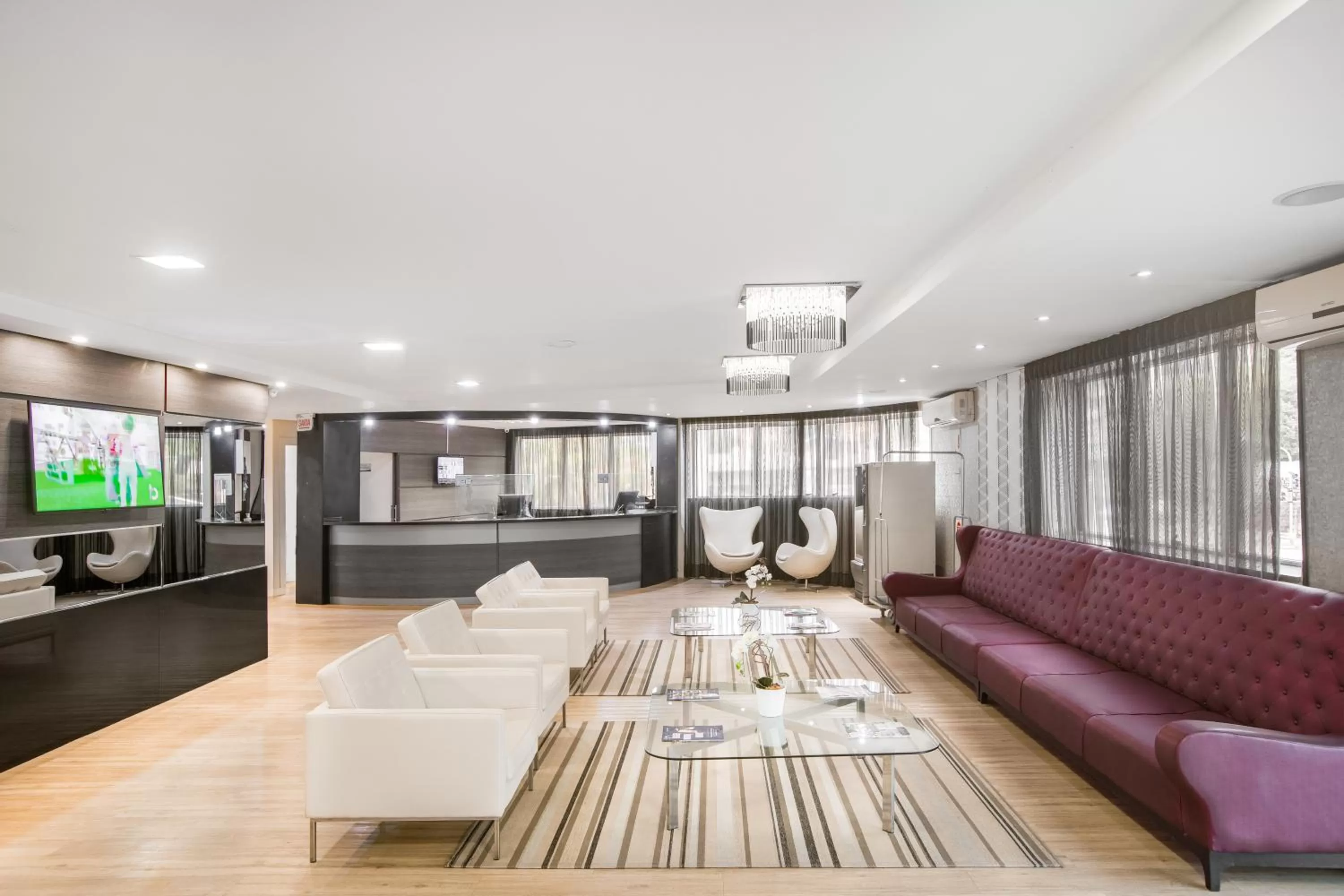 Lobby or reception in Iate Hotel Centro Florianópolis