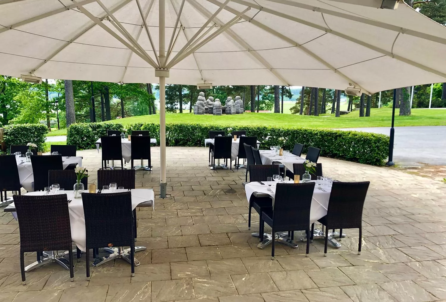 Balcony/Terrace in Runö Möten & Events