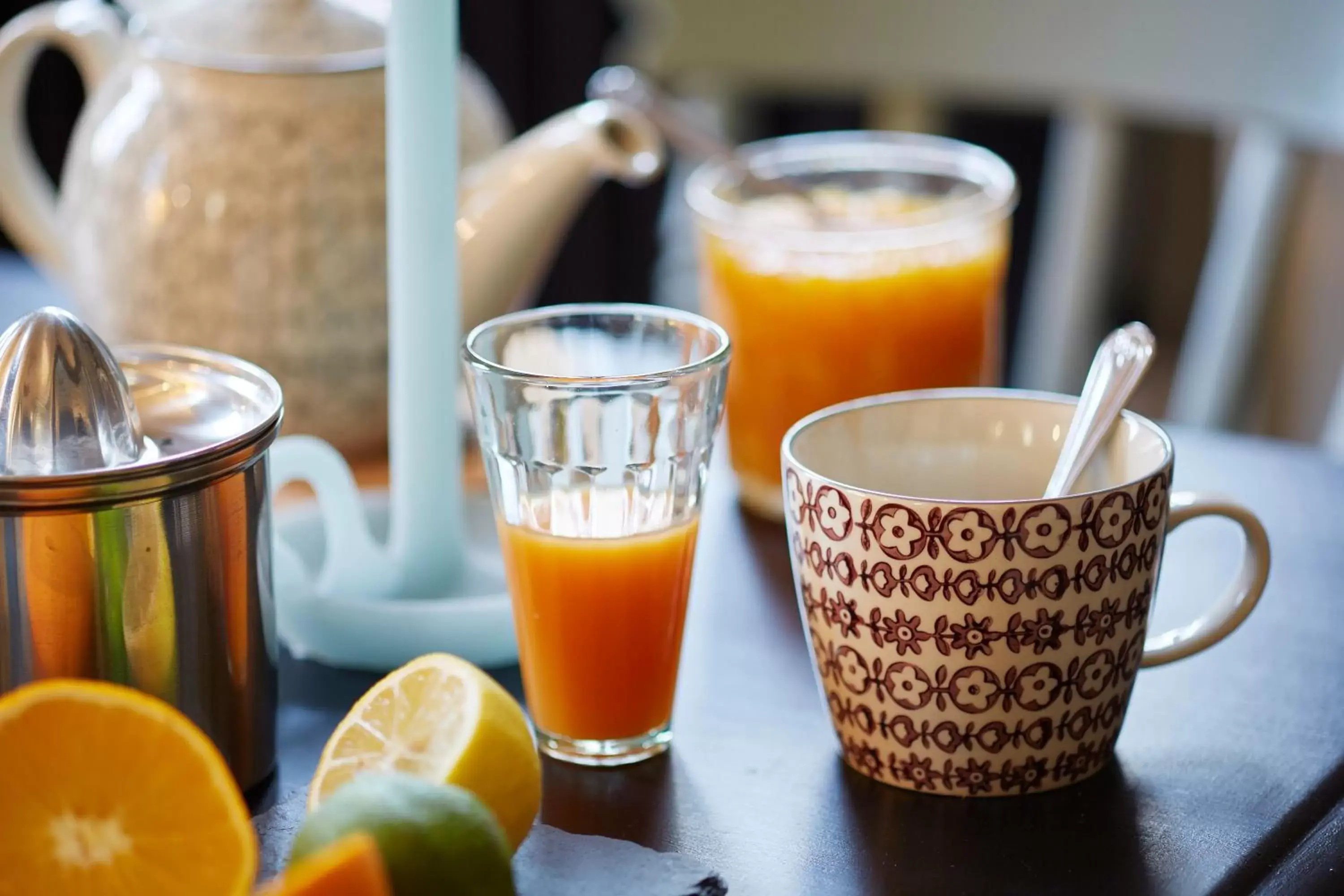 Continental breakfast in Le Boutik Hotel