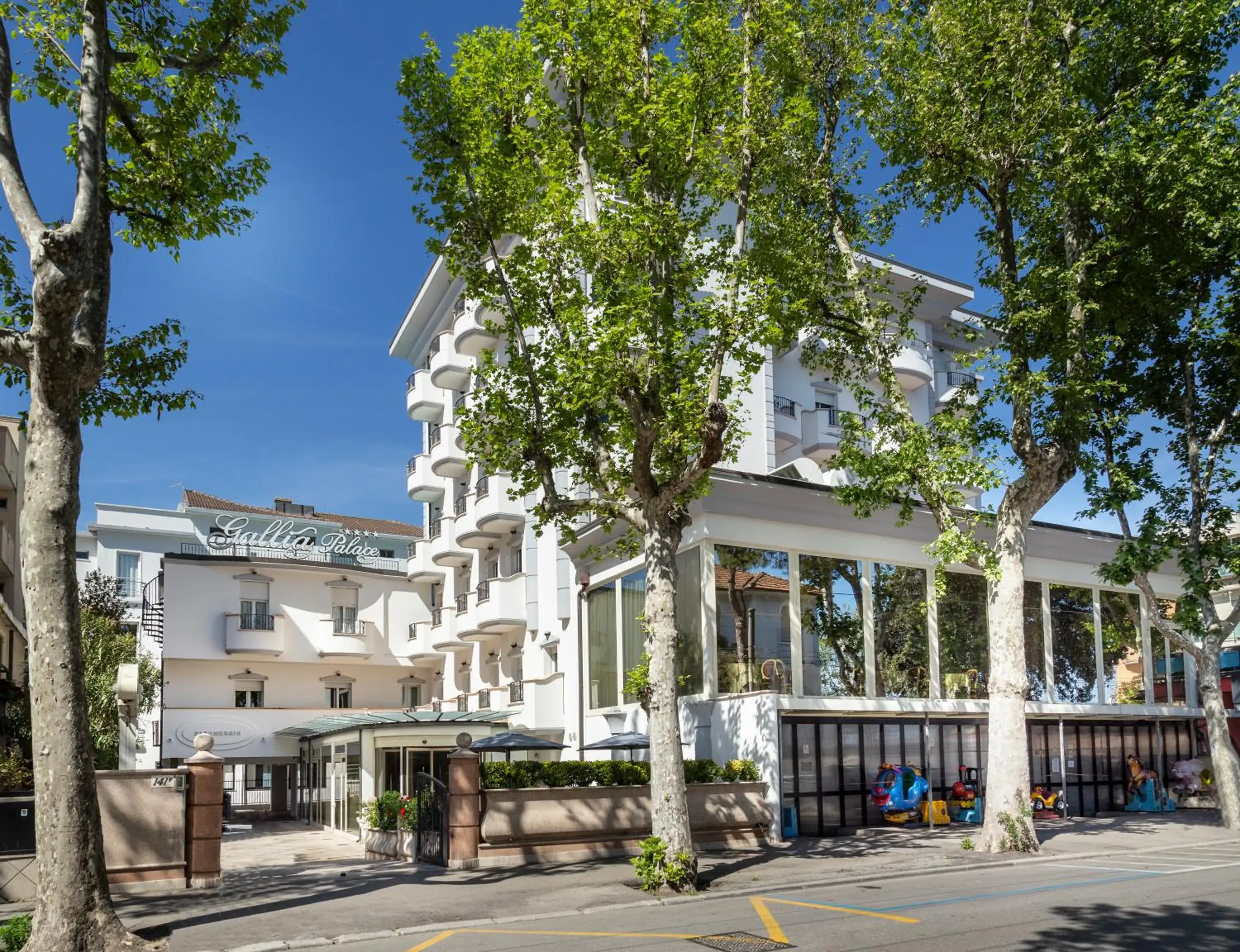 Property building in Hotel Gallia Palace Property building in Hotel Gallia Palace