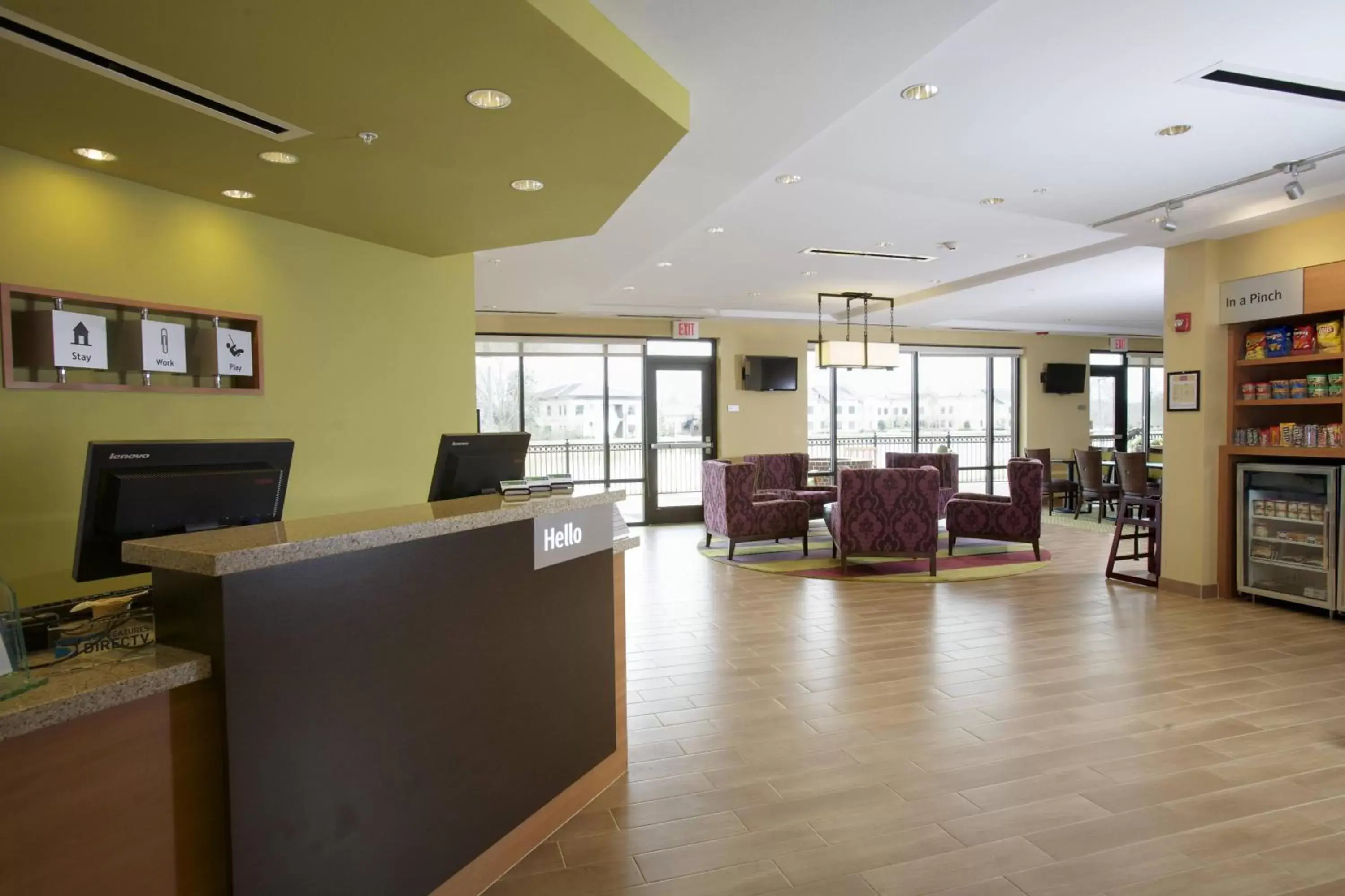 Lobby or reception, Lobby/Reception in TownePlace Suites by Marriott Jackson Ridgeland/The Township at Colony Park