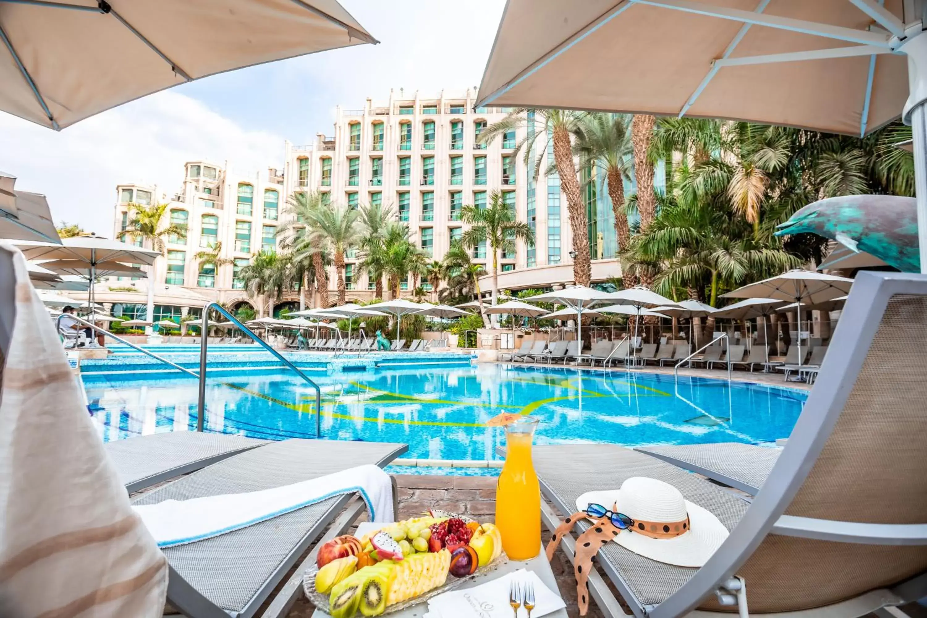 Day, Swimming Pool in Queen of Sheba Eilat