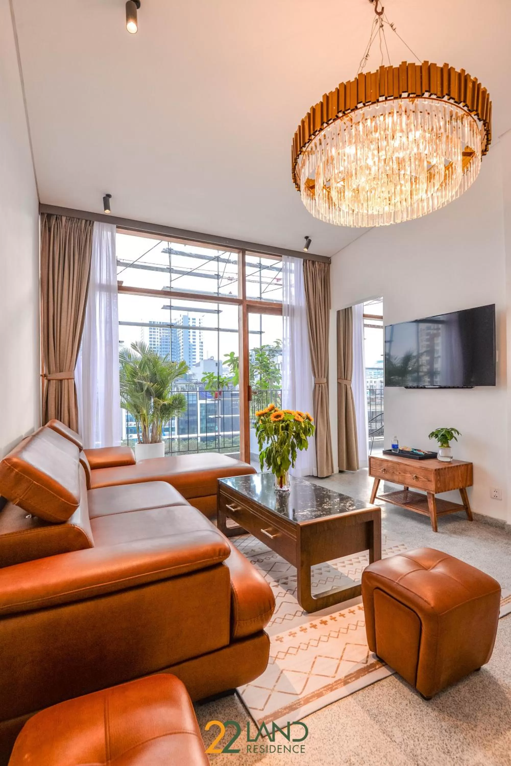 Communal lounge/ TV room in 22Land Hotel & Residence