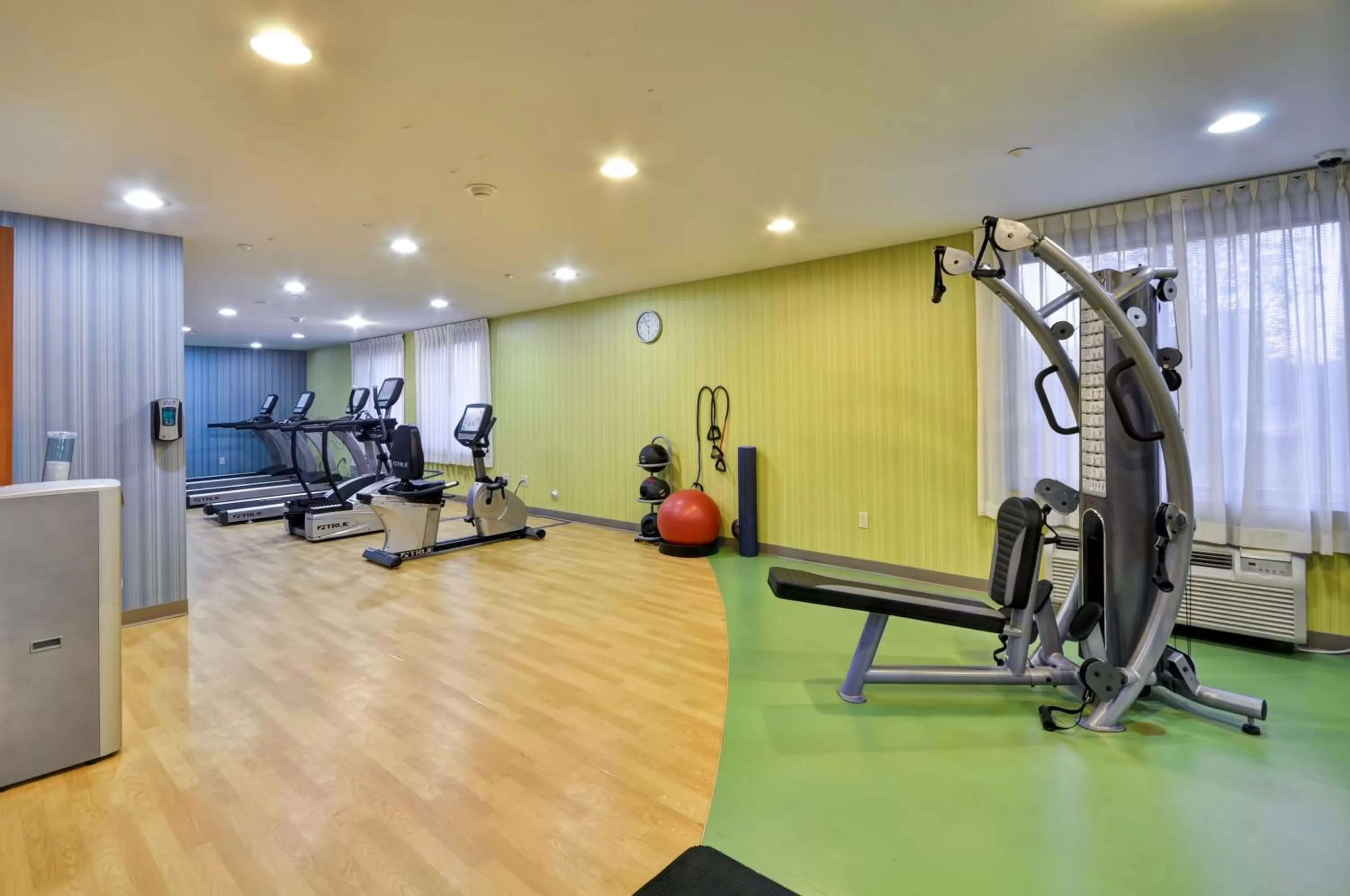 Fitness centre/facilities in Holiday Inn Express Romulus / Detroit Airport by IHG