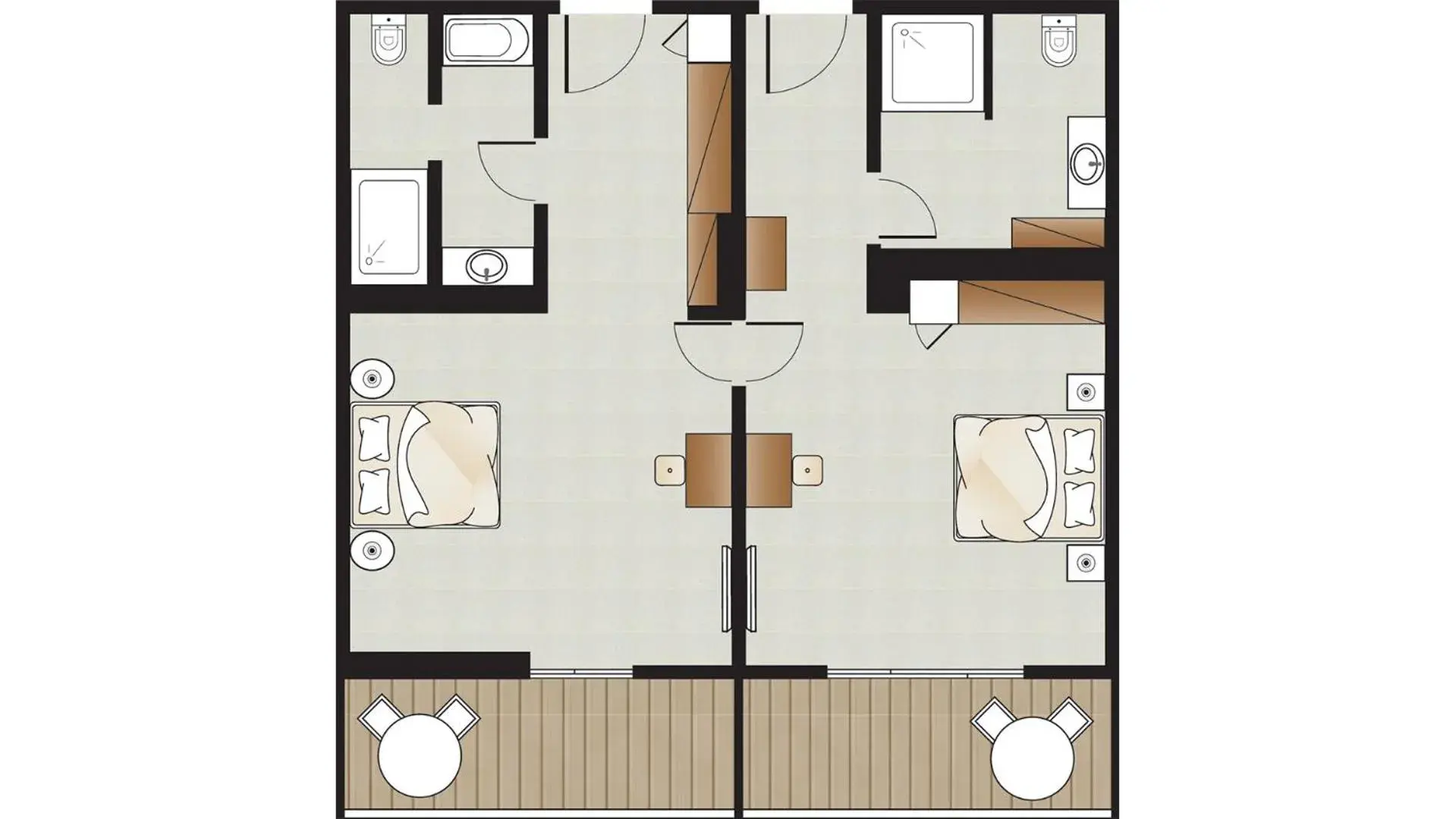 Floor Plan in Amirandes Grecotel Boutique Resort
