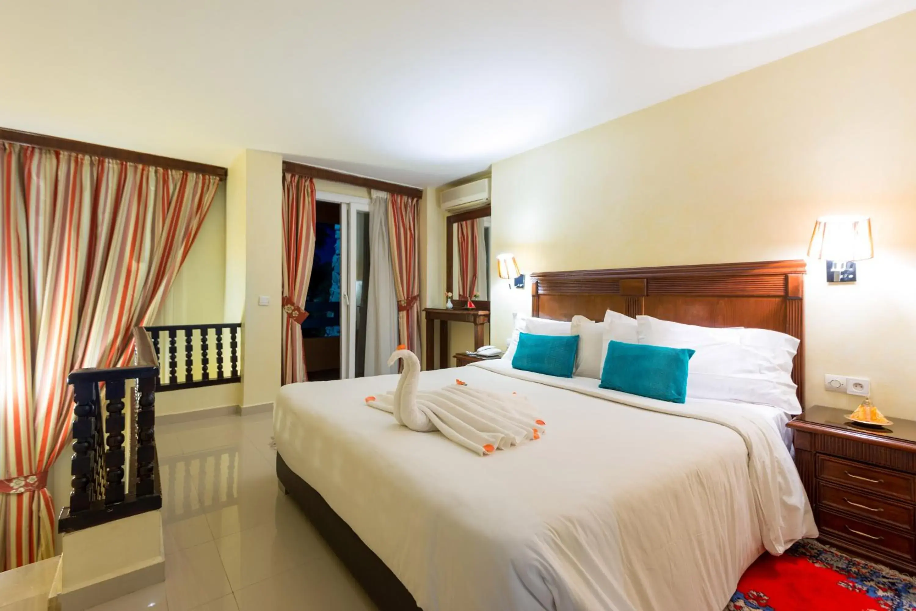 Bedroom, Bed in Hotel Farah Marrakech