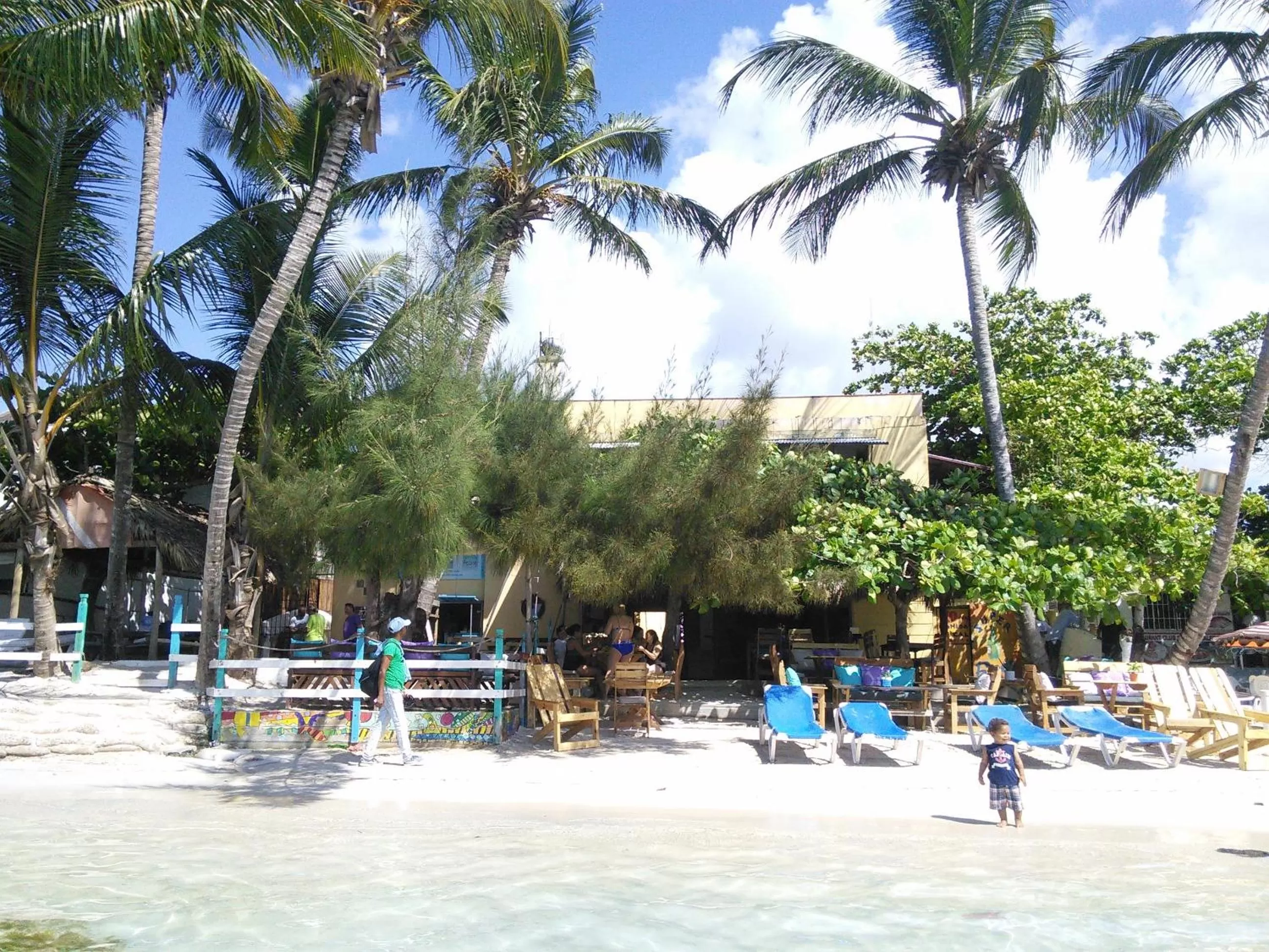 Property building, Beach in Hotel Club Rolling Stone