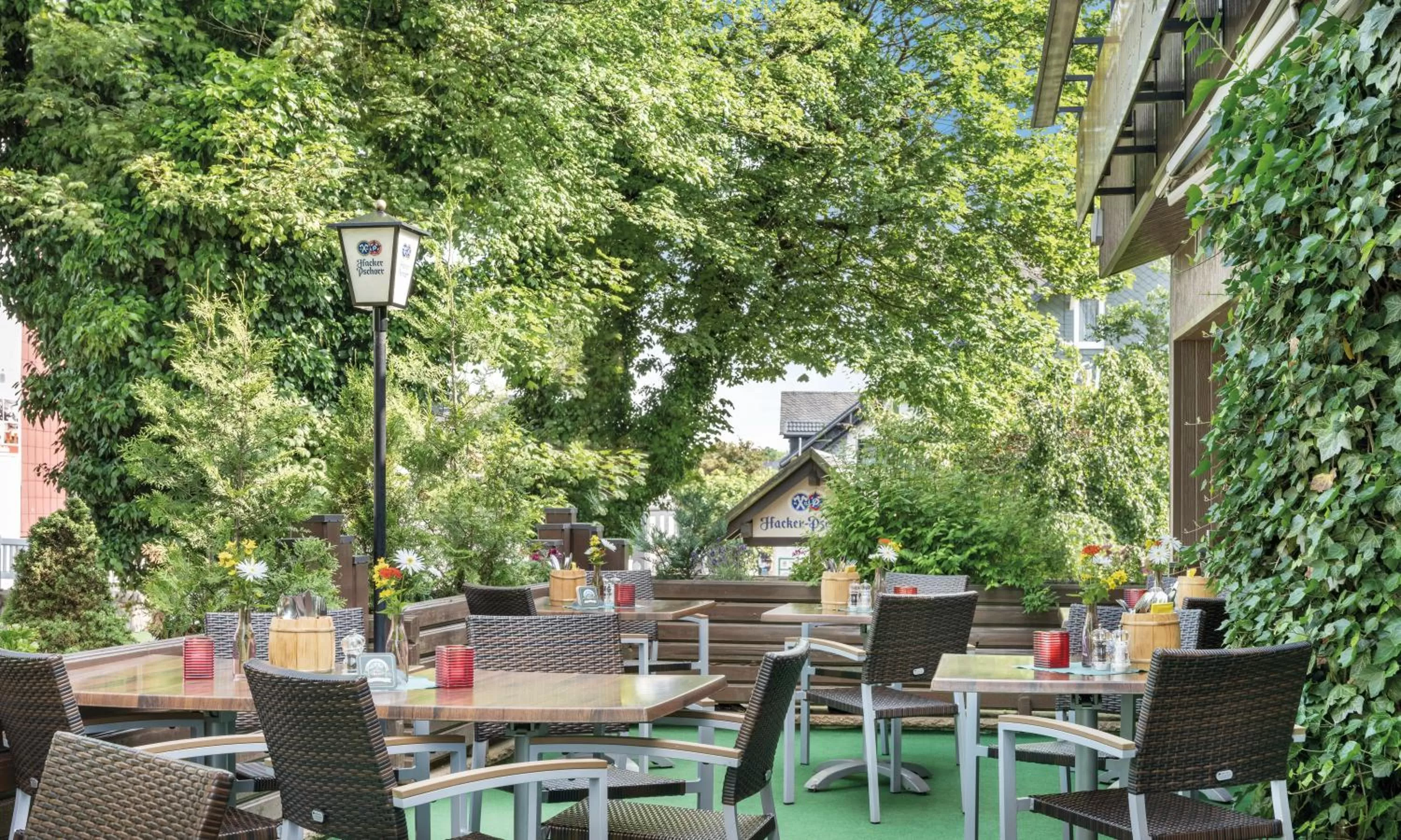 Balcony/Terrace in Hotel Thüringenschanze