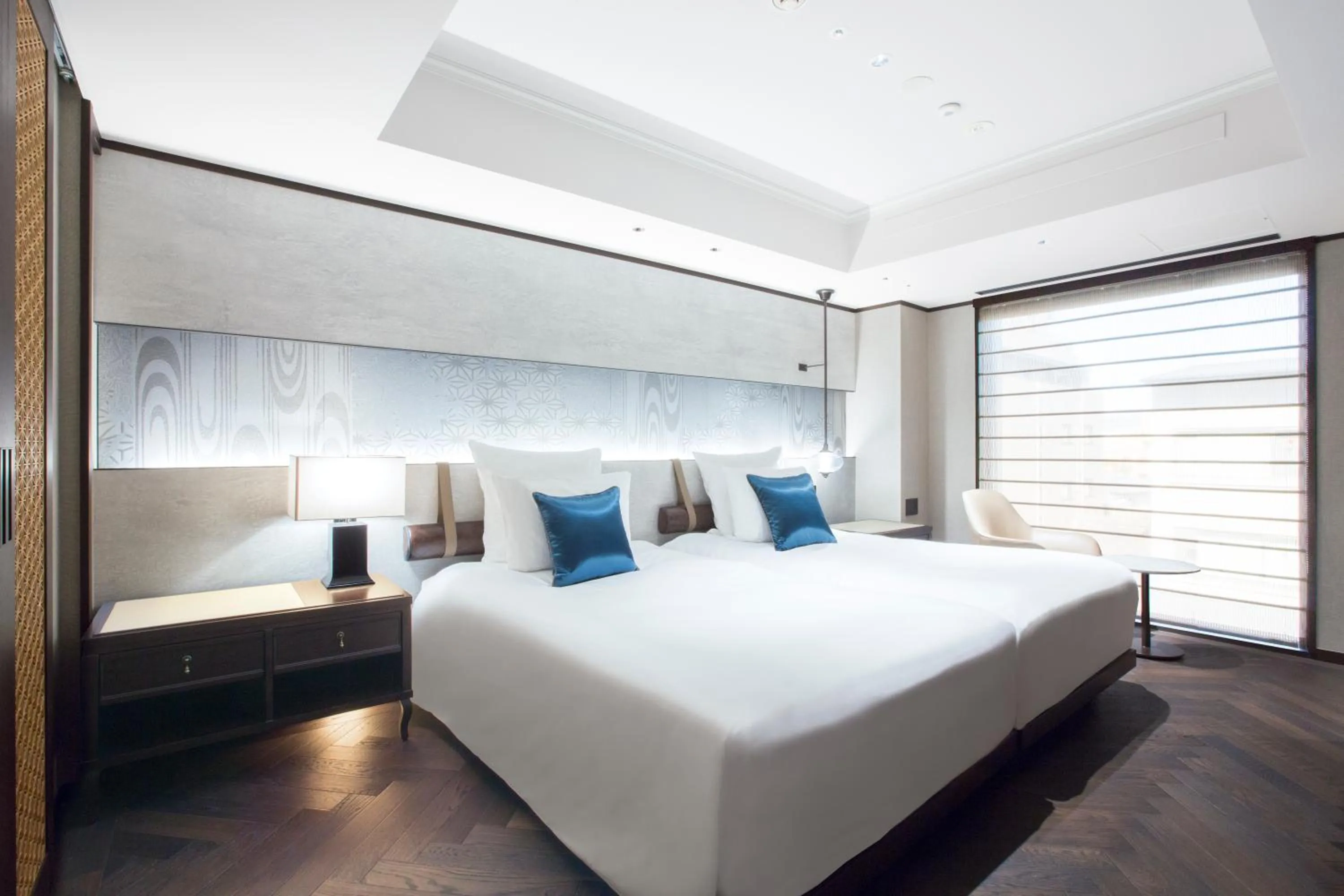 Photo of the whole room, Bed in Dhawa Yura Kyoto