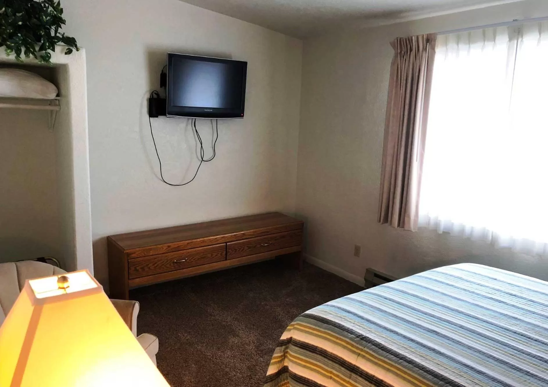Photo of the whole room, Bed in Bristlecone Motel
