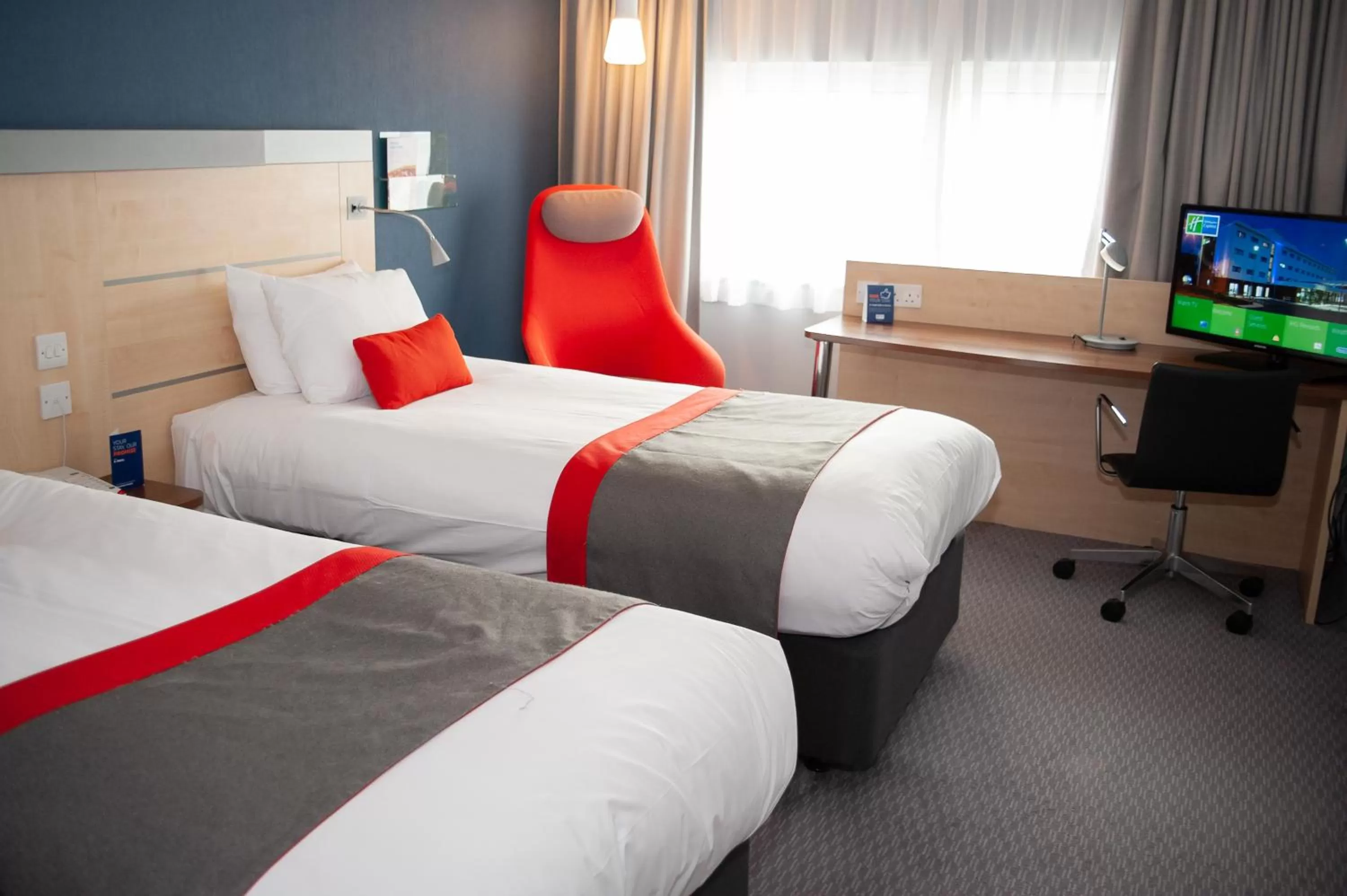 Bedroom, Bed in Holiday Inn Express Folkestone Channel Tunnel by IHG