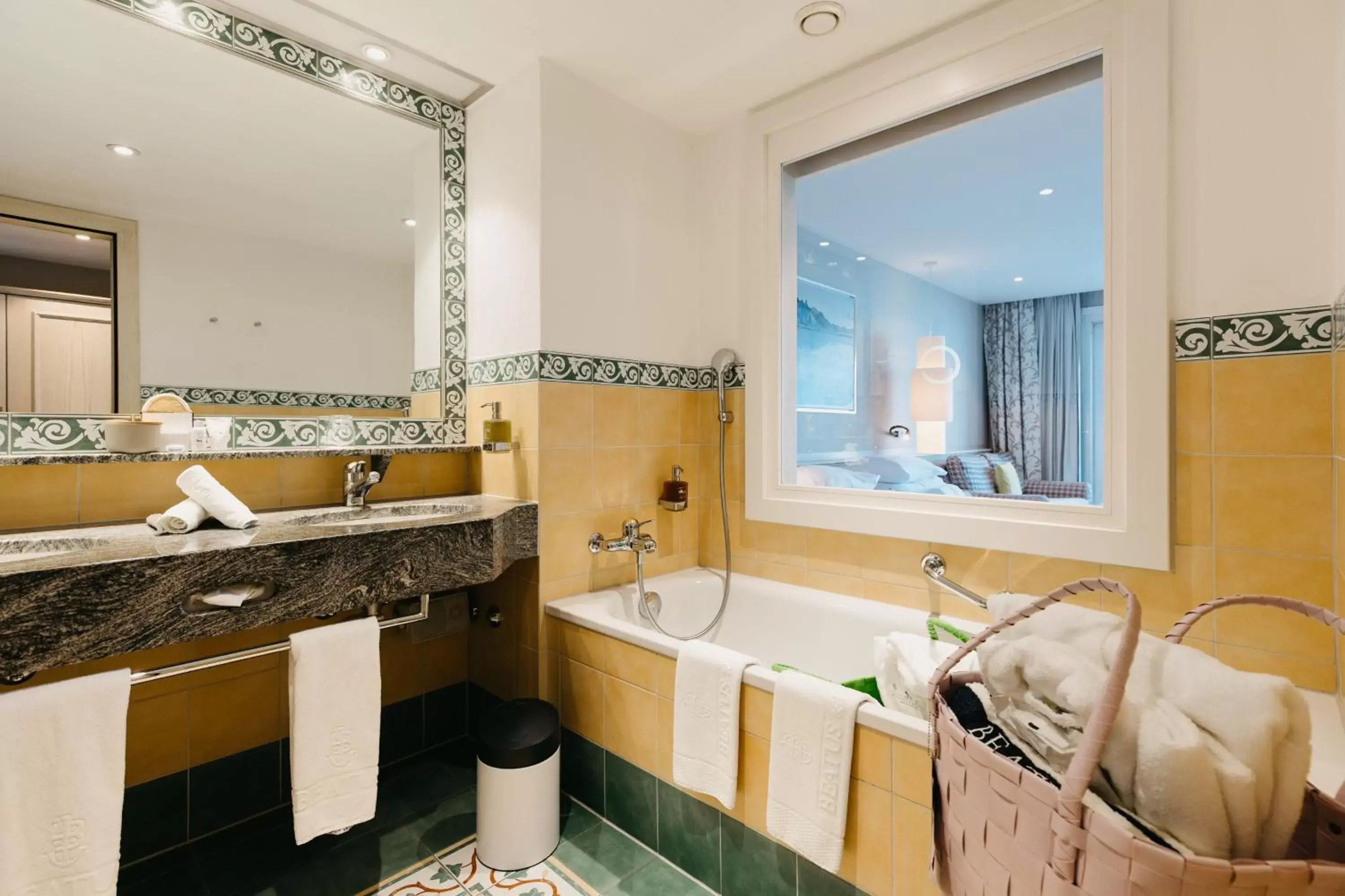 Bathroom in BEATUS Wellness- & Spa-Hotel