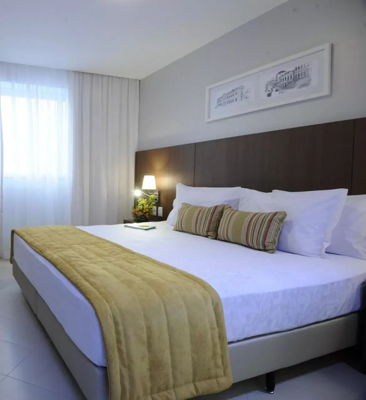 Bed in Quality Hotel Vitória