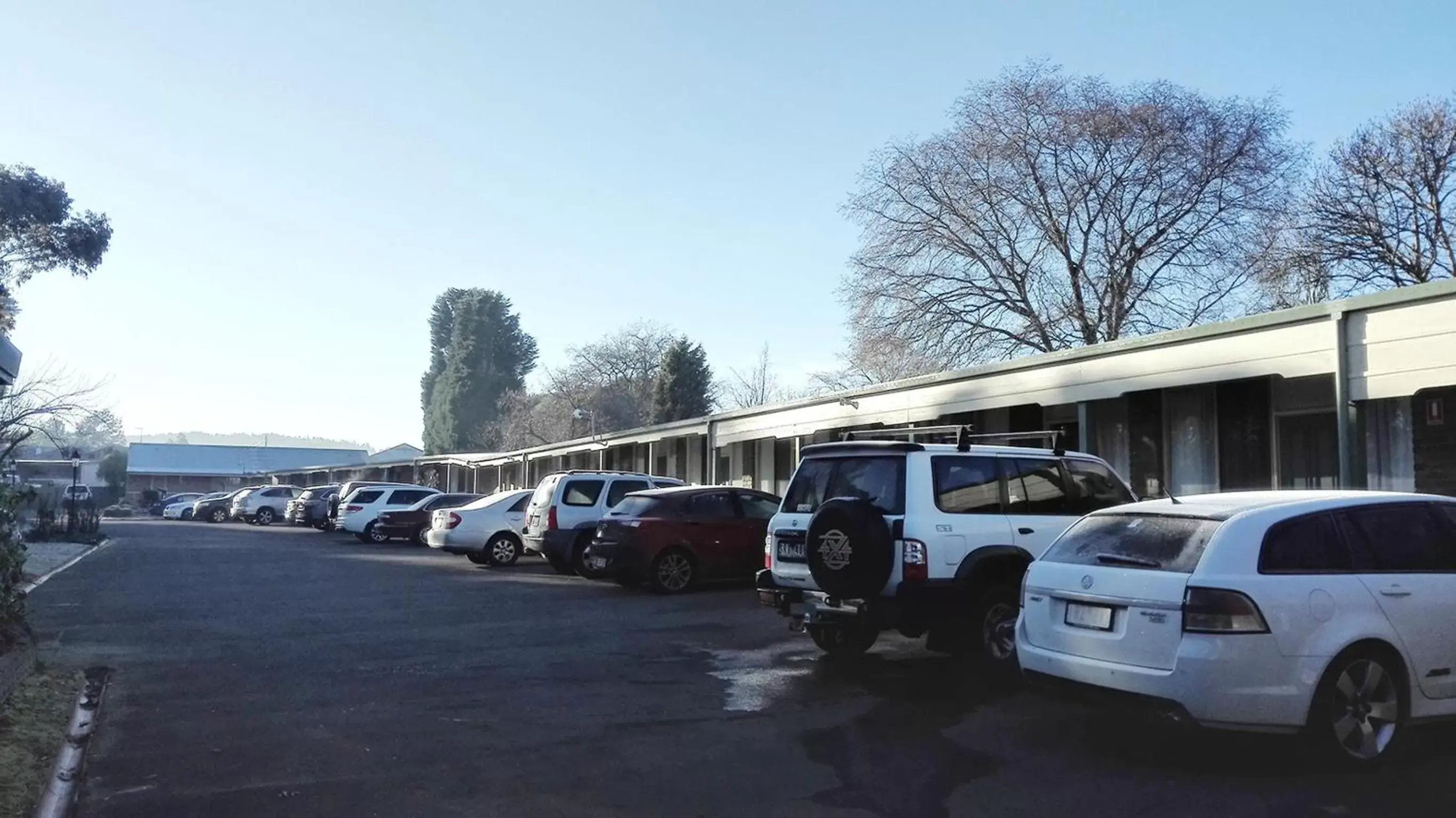 Winter, Property Building in Ballarat Eureka Lodge Motel