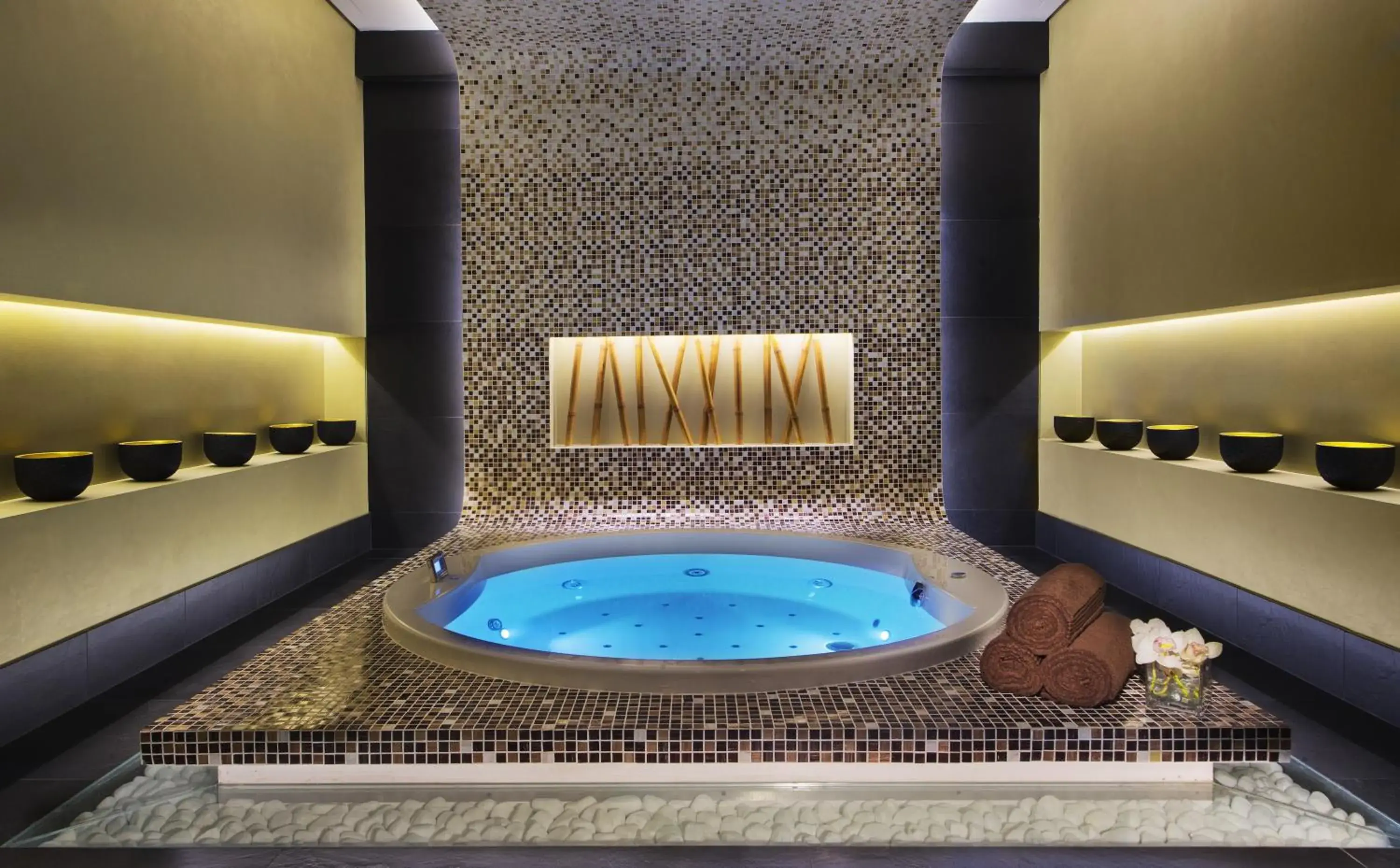 Spa and wellness centre/facilities in Damac Maison Cour Jardin
