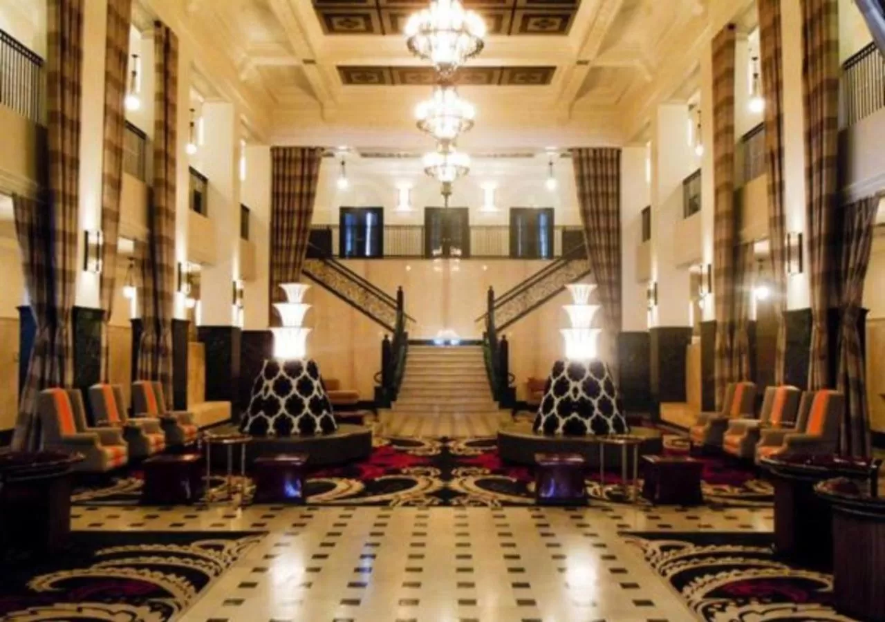Lobby or reception in The Mayo Hotel