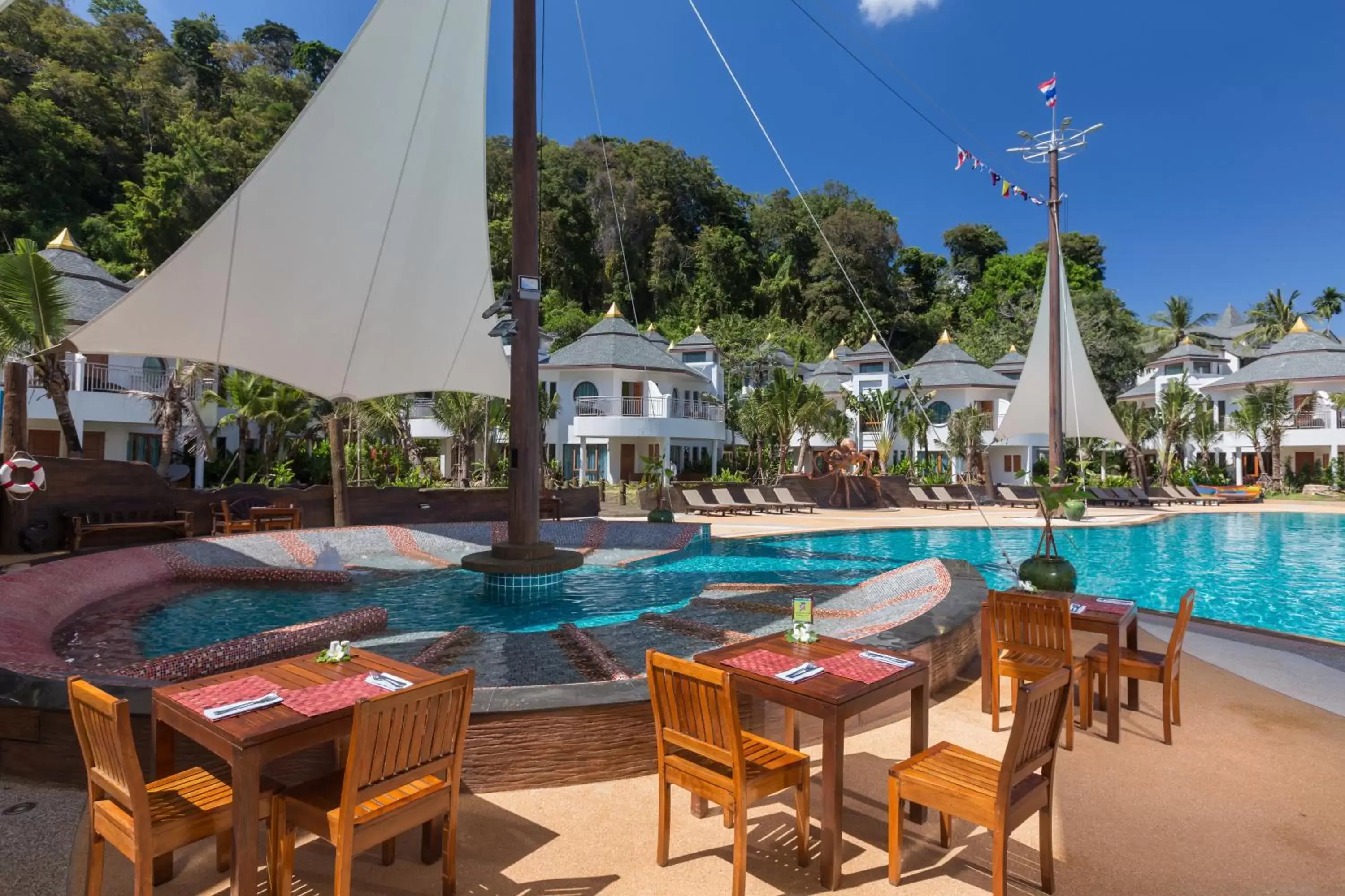 Restaurant/places to eat, Swimming Pool in Krabi Resort- SHA Extra Plus