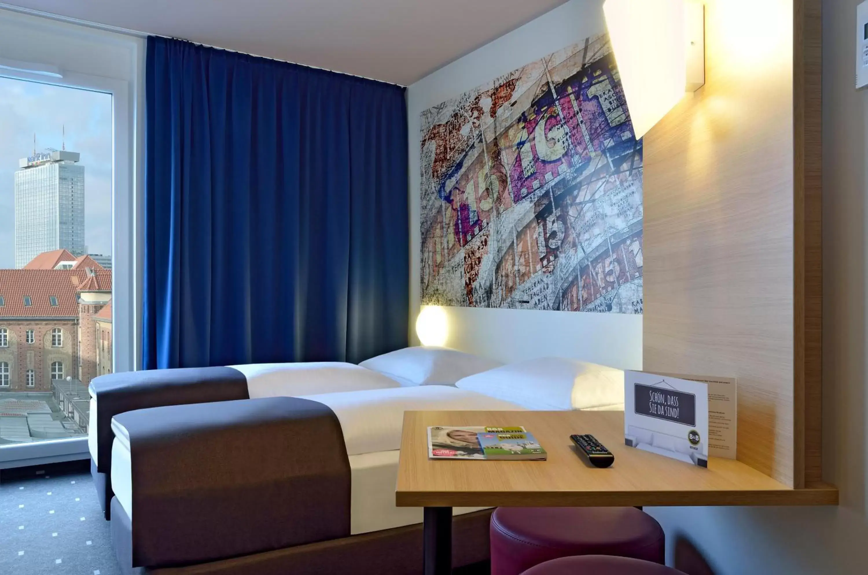 Photo of the whole room, Bed in B&B Hotel Berlin Alexanderplatz