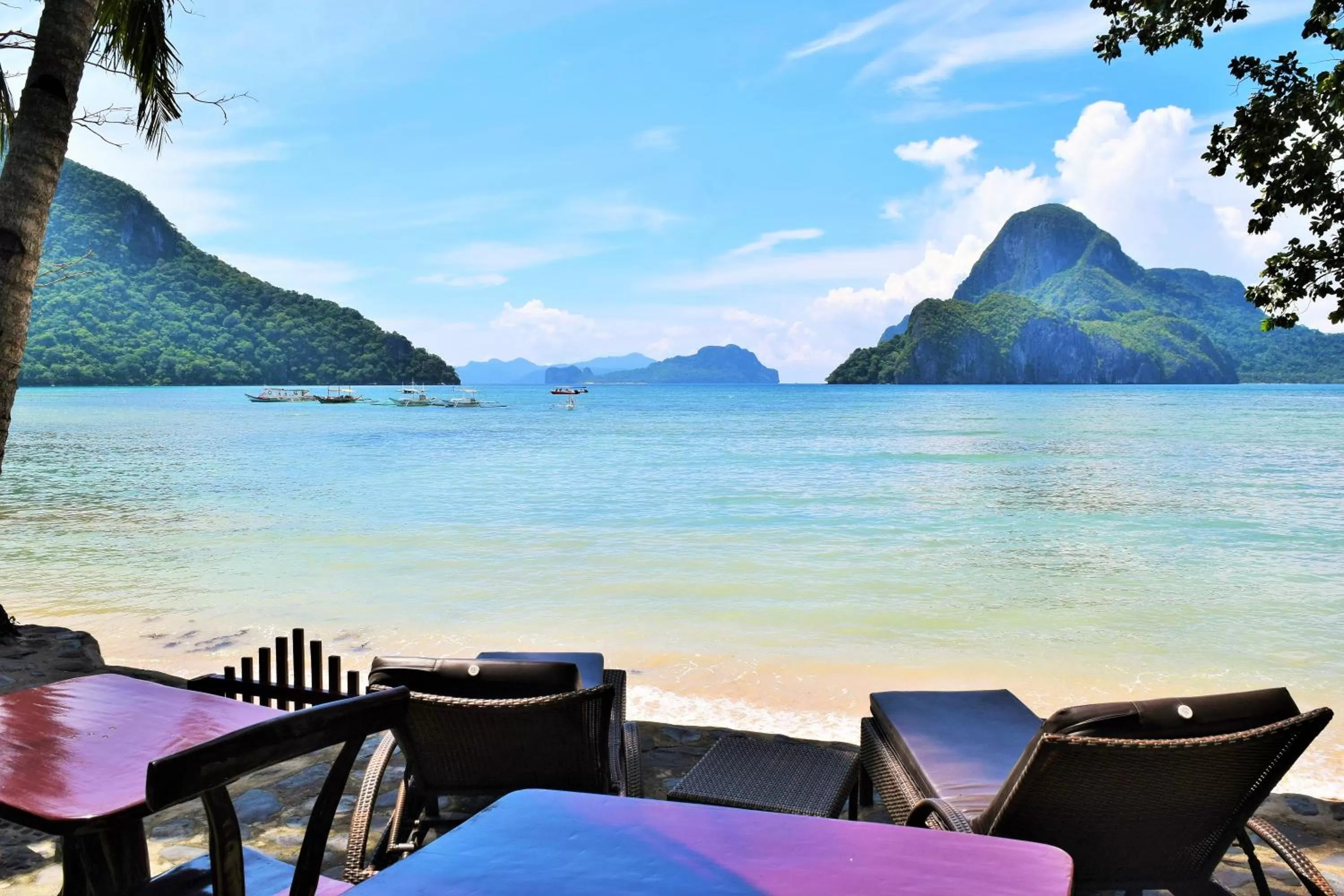 Beach in Angel Nido Resort