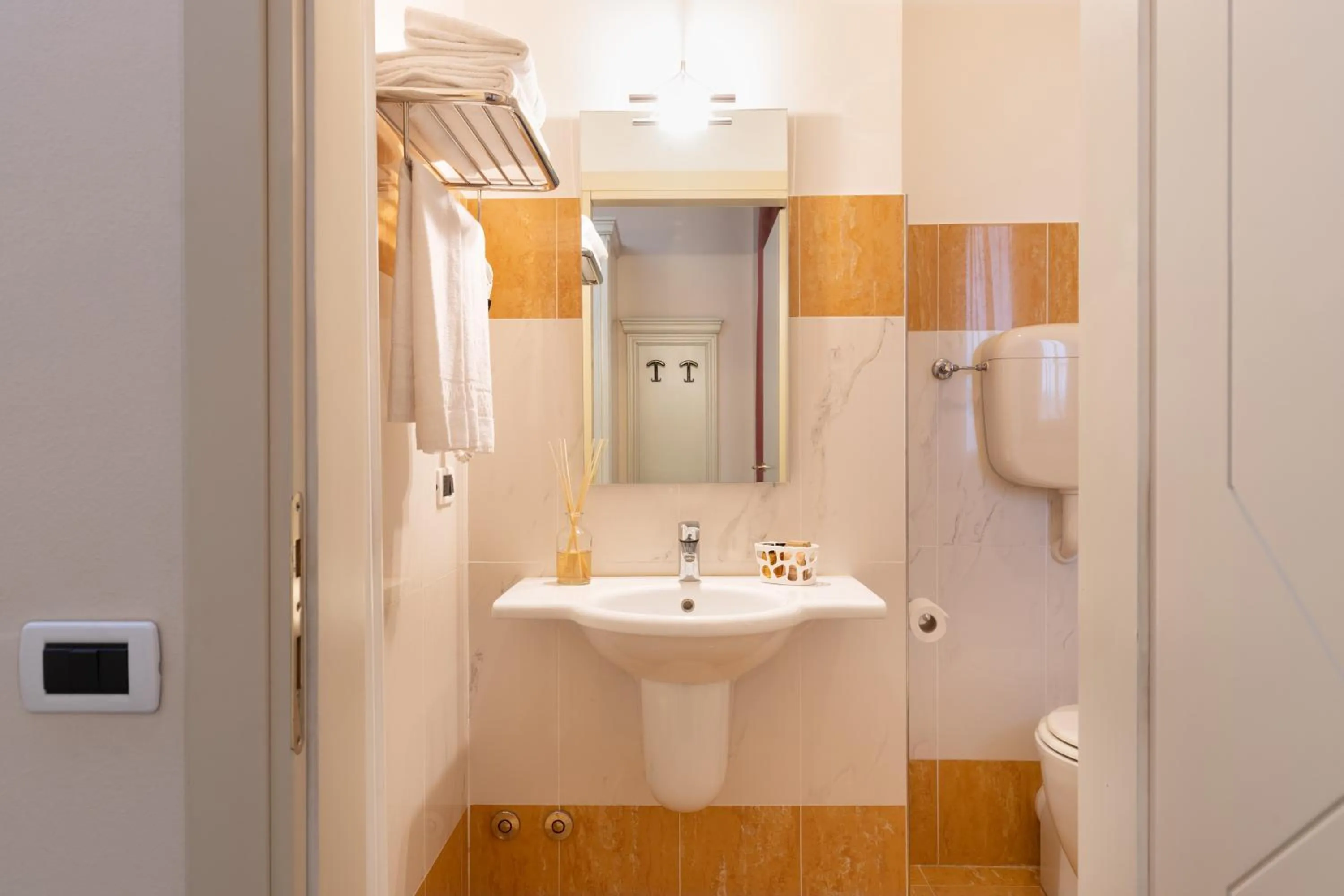 Toilet in Hotel Alle Acque