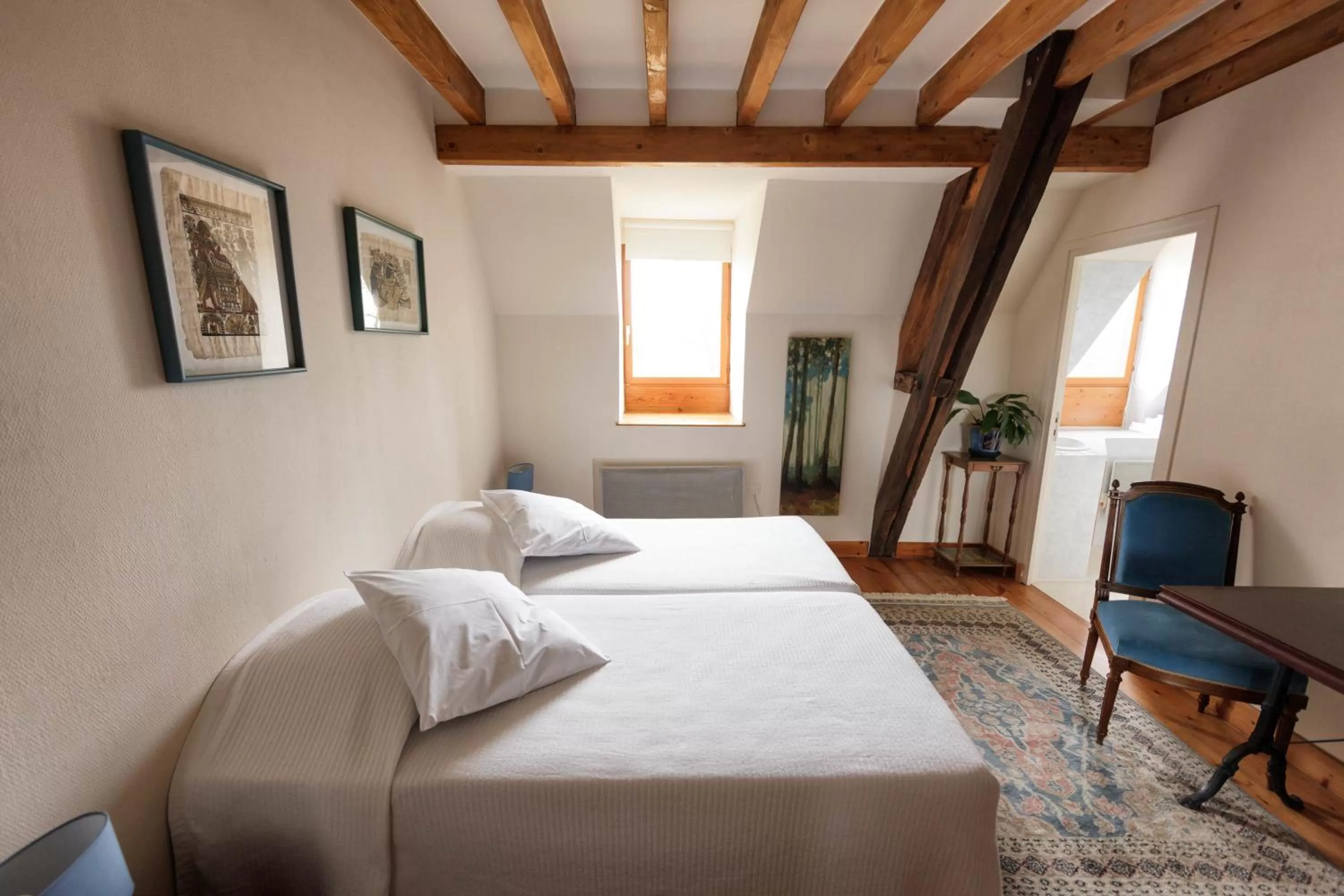 Bedroom, Bed in Château du Jard