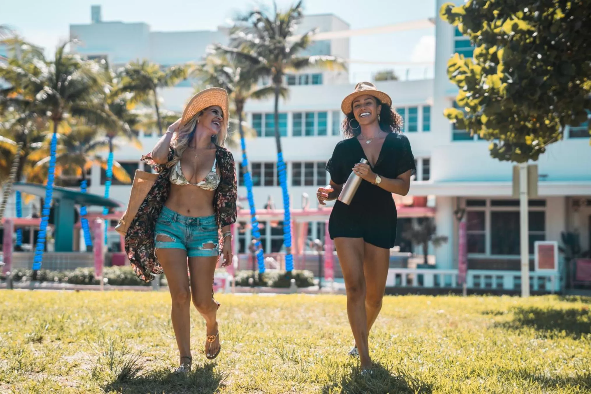 Beach in Clevelander Hotel