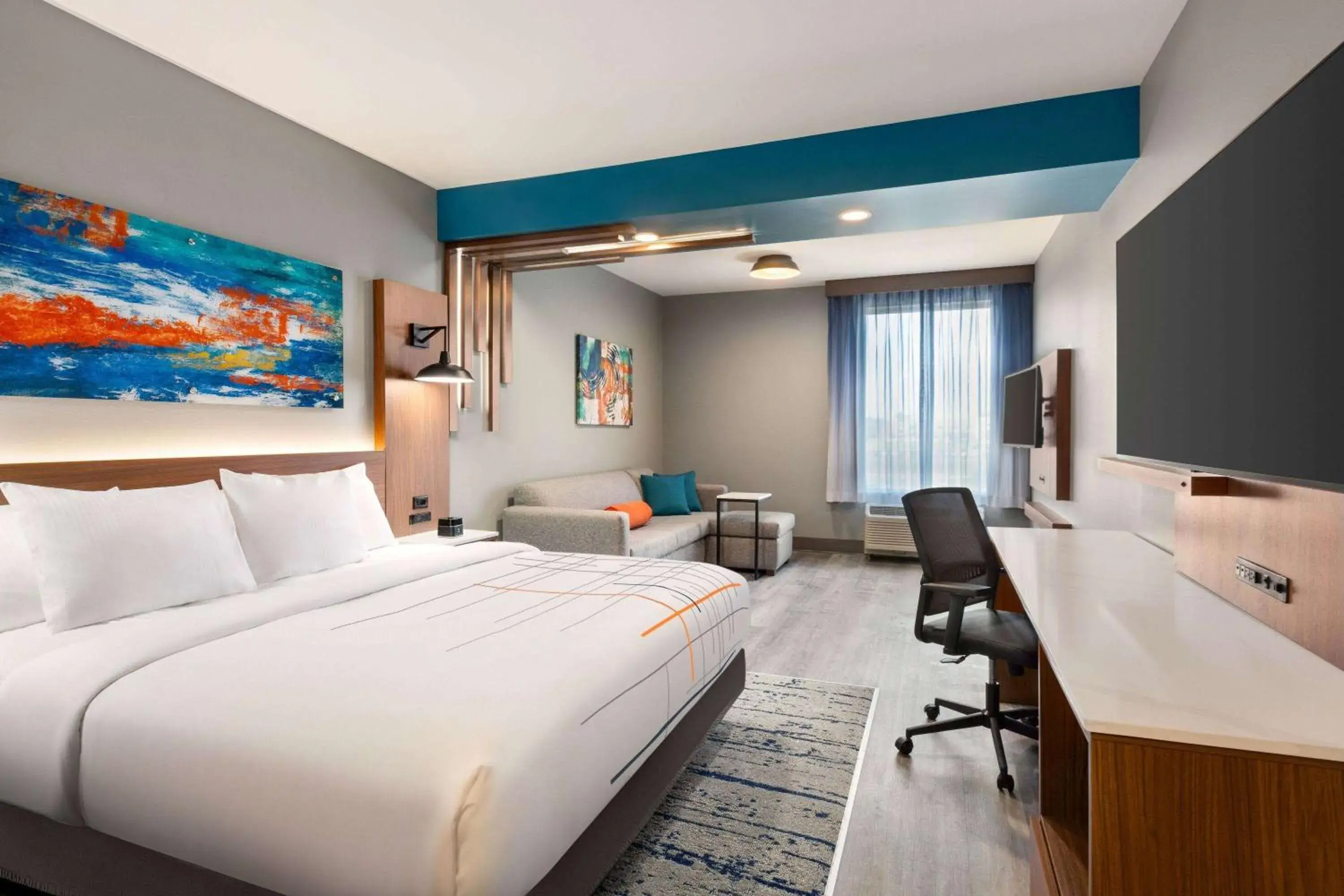 Photo of the whole room in La Quinta Inn & Suites by Wyndham Mount Laurel Moorestown