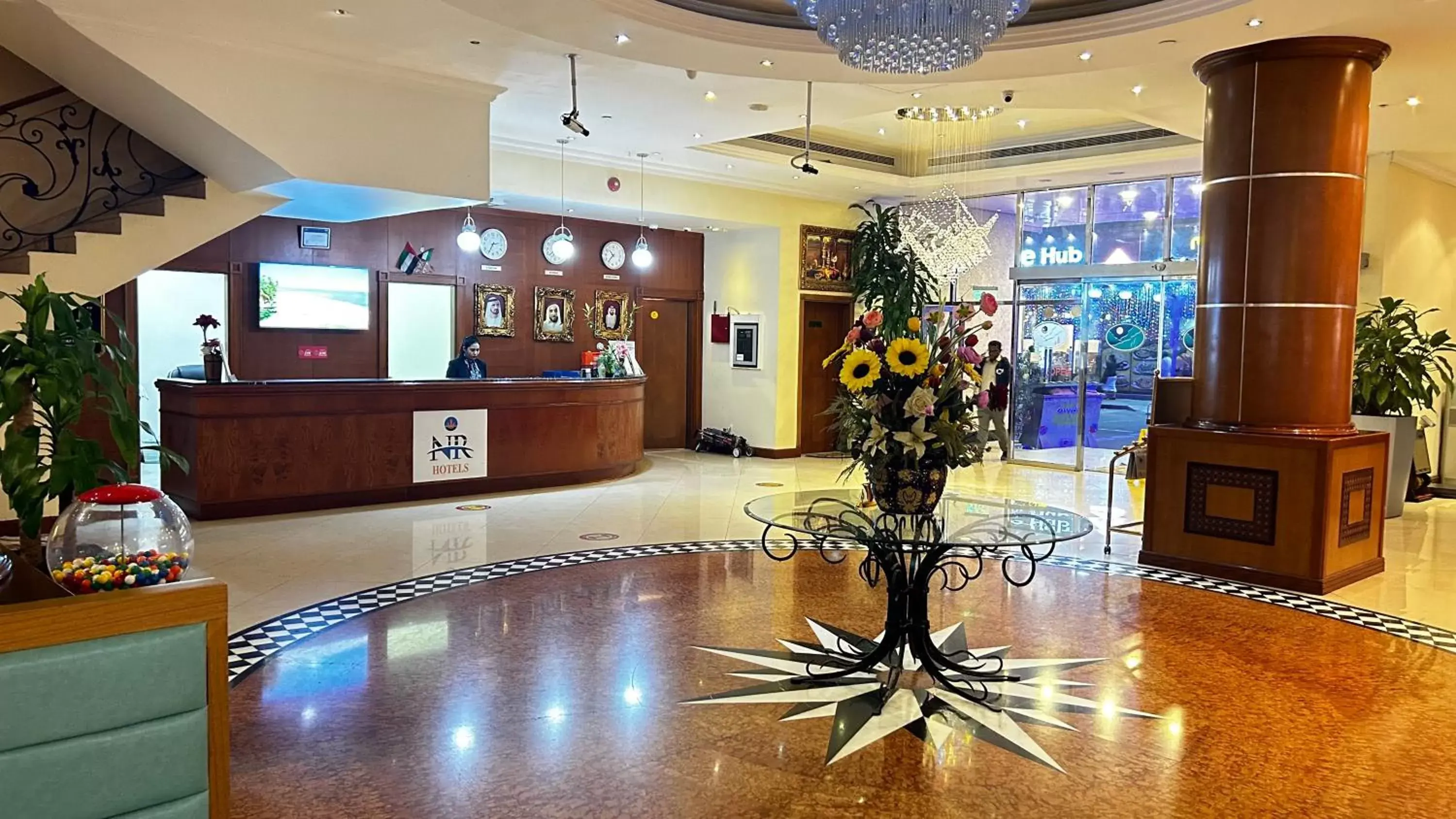 Lobby or reception, Lobby/Reception in Moon Valley Hotel Apartment - Bur Dubai, Burjuman