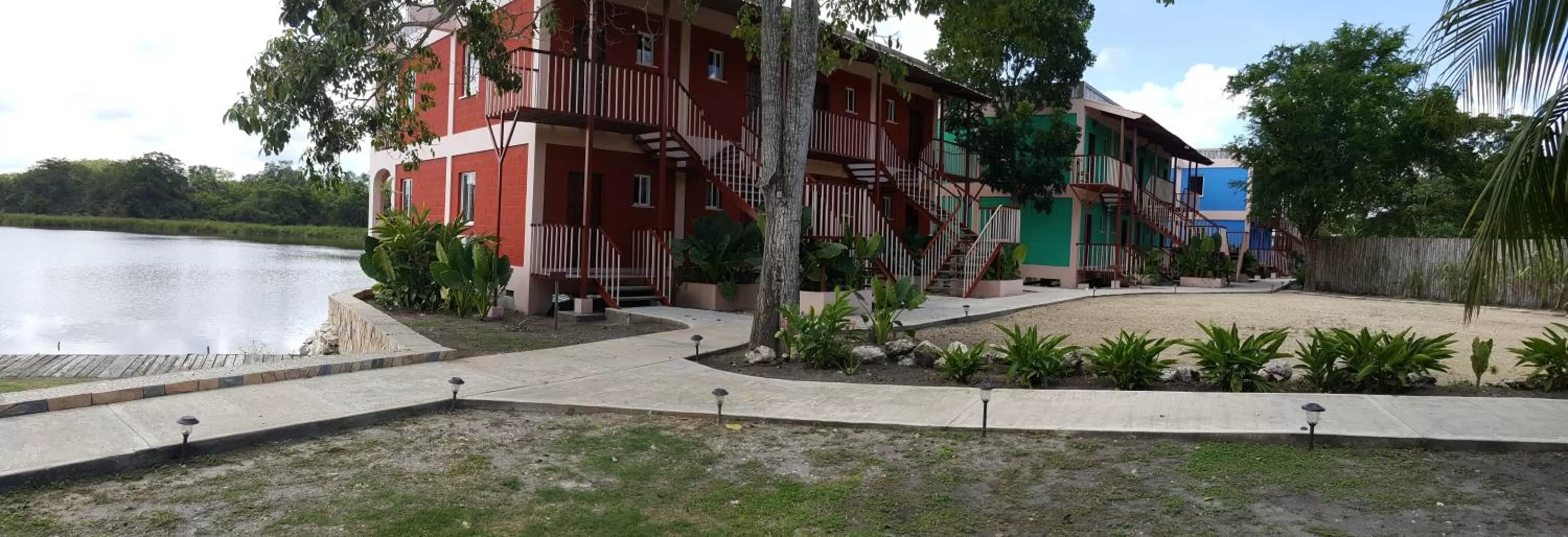 Property building in Lamanai Hotel & Marina