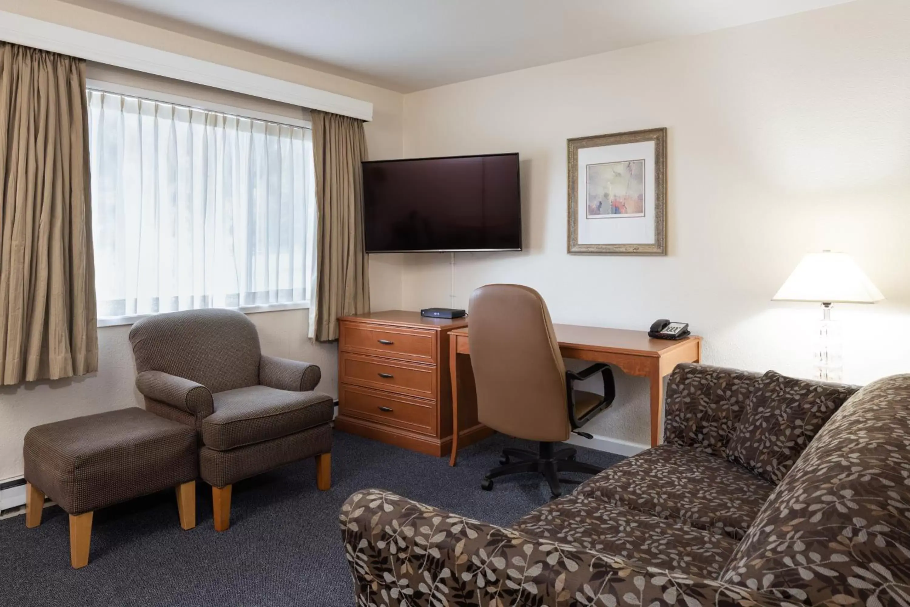 Living room, Seating Area in Robin Hood Inn and Suites