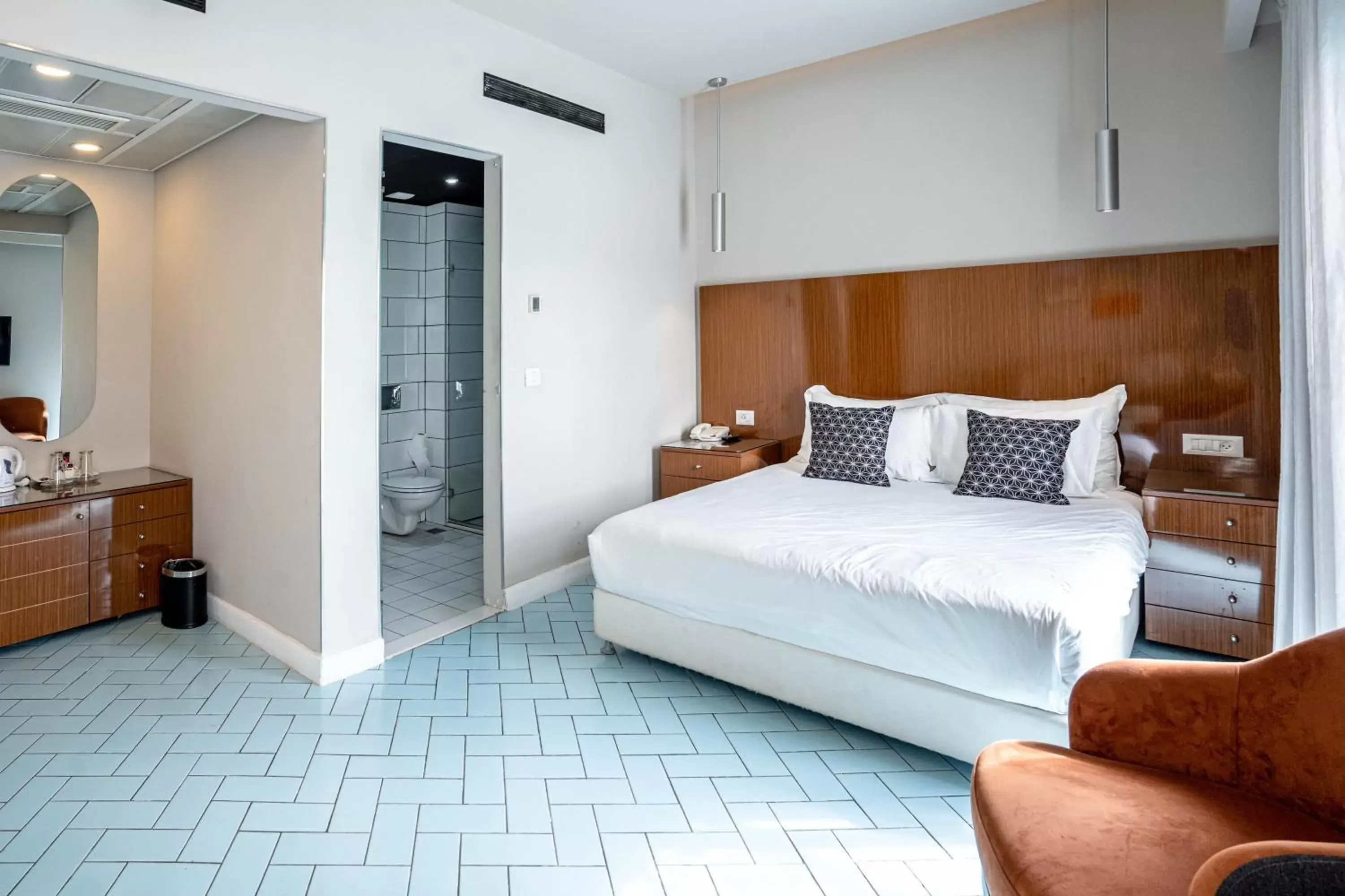 Bedroom, Bed in Play Eilat Hotel