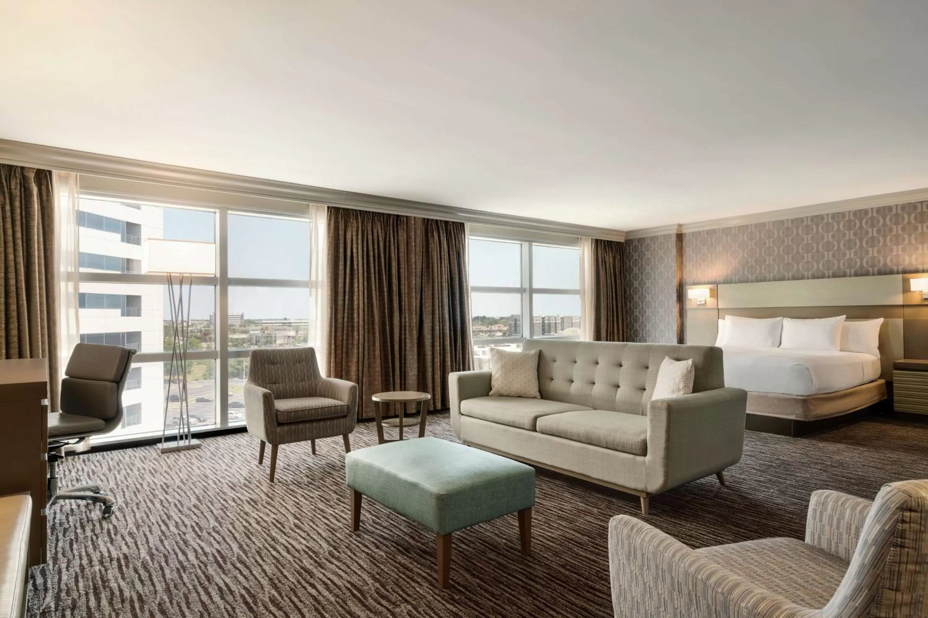 Living room in Hilton Melbourne, FL