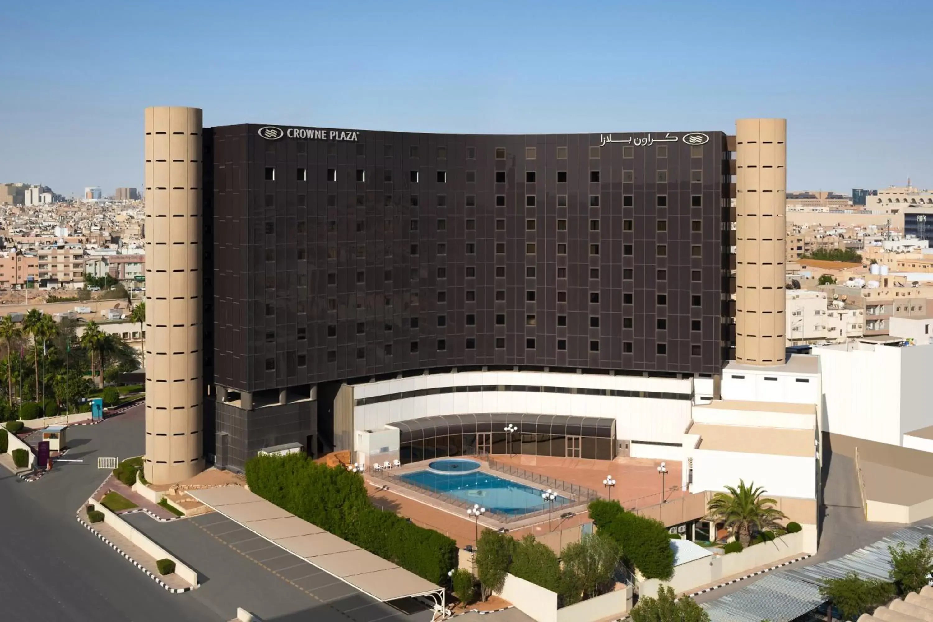 Property building, Pool View in Crowne Plaza Riyadh Palace, an IHG Hotel
