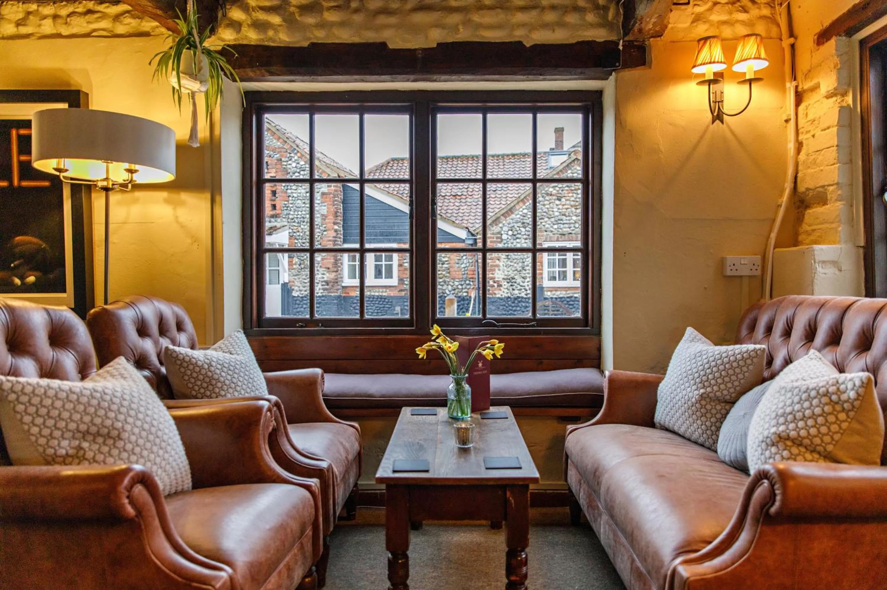 Living room, Seating Area in Cley Windmill