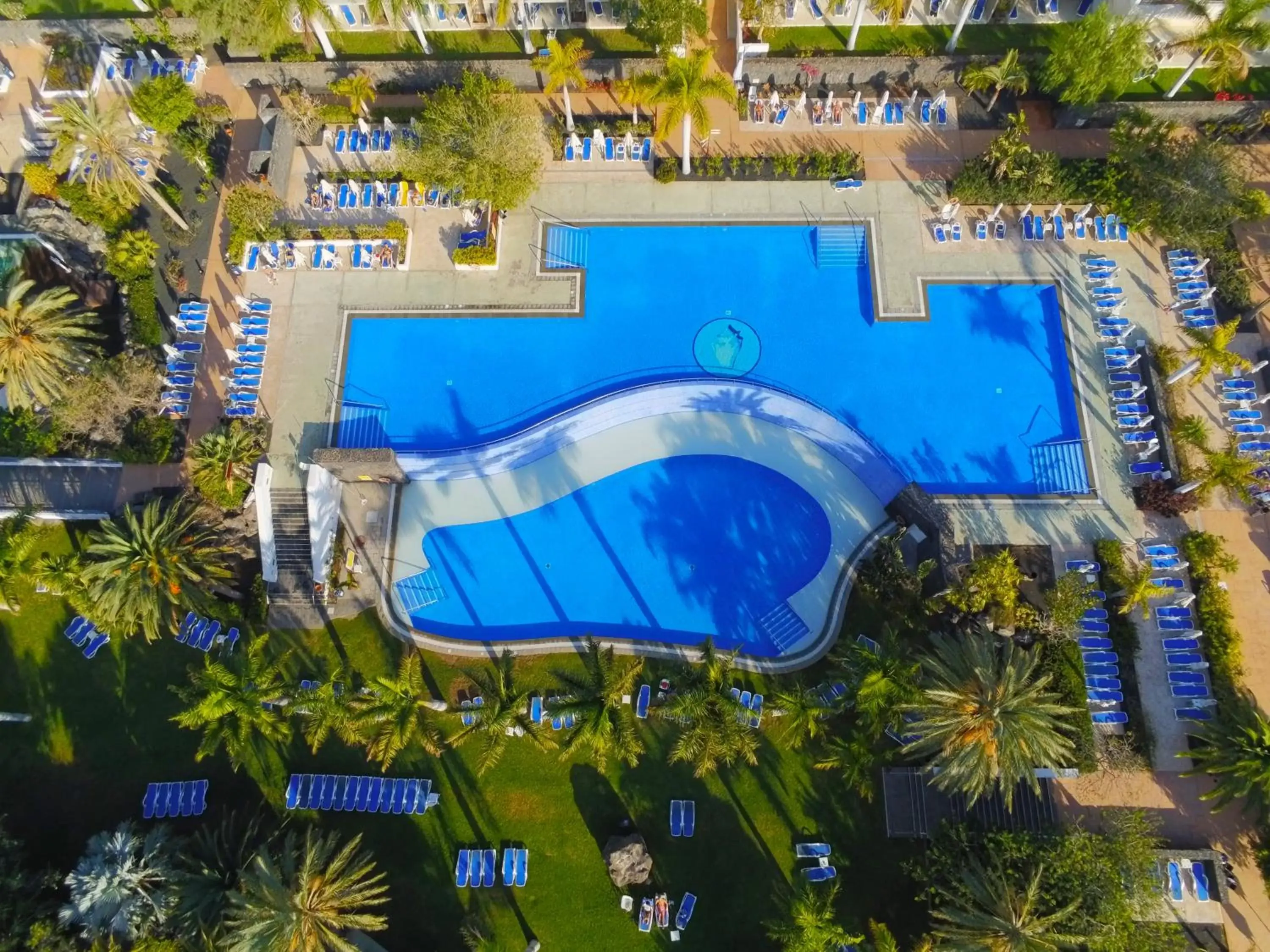 Bird's eye view, Pool View in Hotel Costa Calero Thalasso & Spa